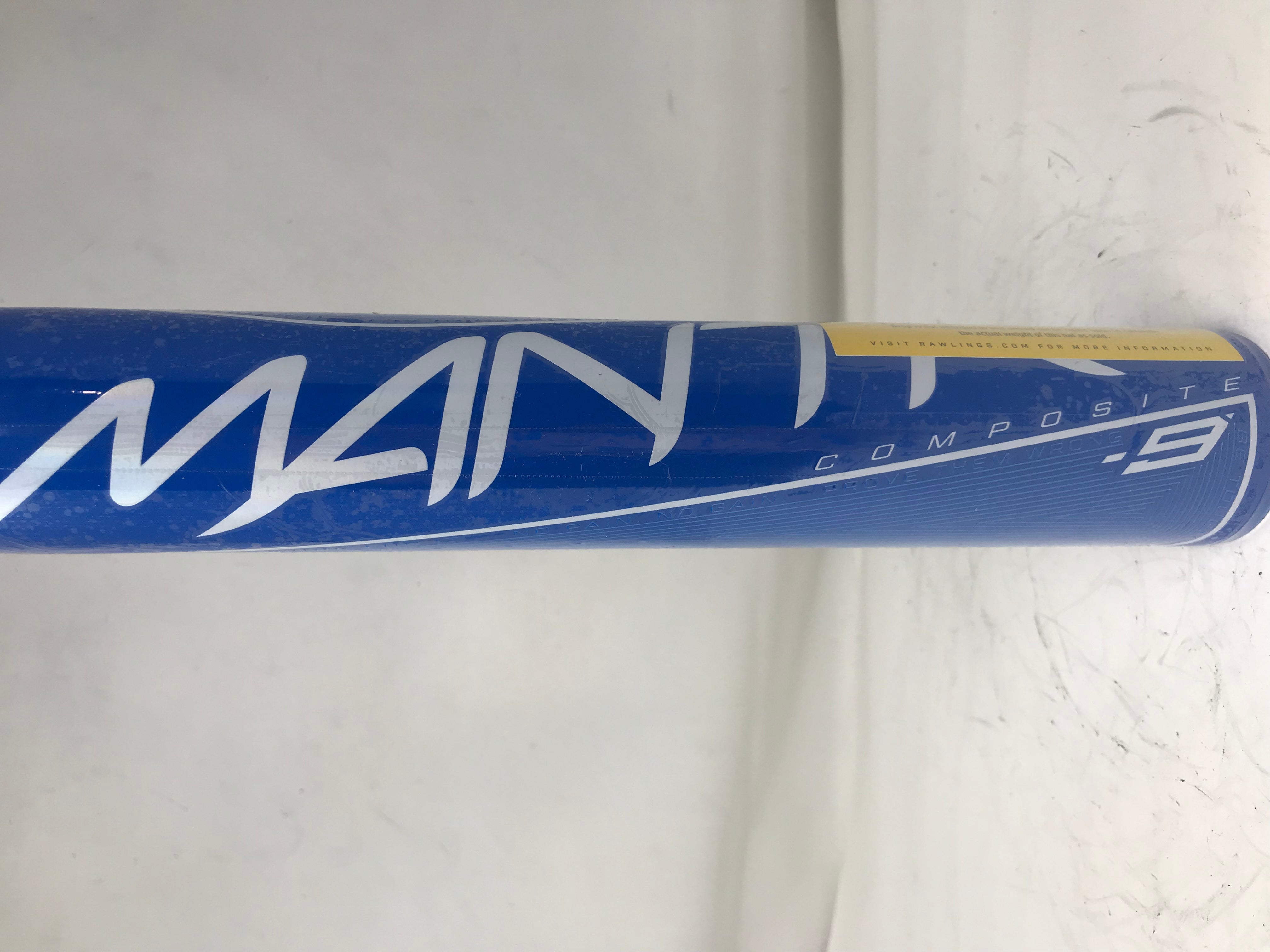 2021 Rawlings Mantra Fastpitch Softball Bat | Composite Material | Blue & White Design | Perfect for Youth & College Fastpitch Games, Tournaments & Practice Sessions