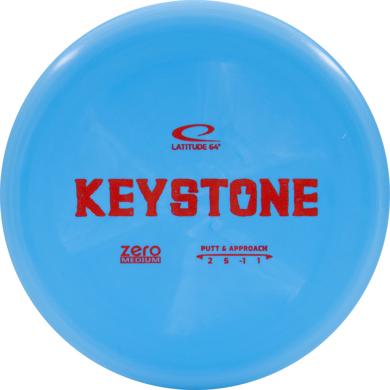 Latitude 64 Zero Medium Keystone Disc Golf Putter | 170g+ Beginner Friendly Frisbee Golf Disc for Putting & Approach Shots | Durable & Accurate for All Skill Levels | Perfect for Practice, Tournaments & Casual Play
