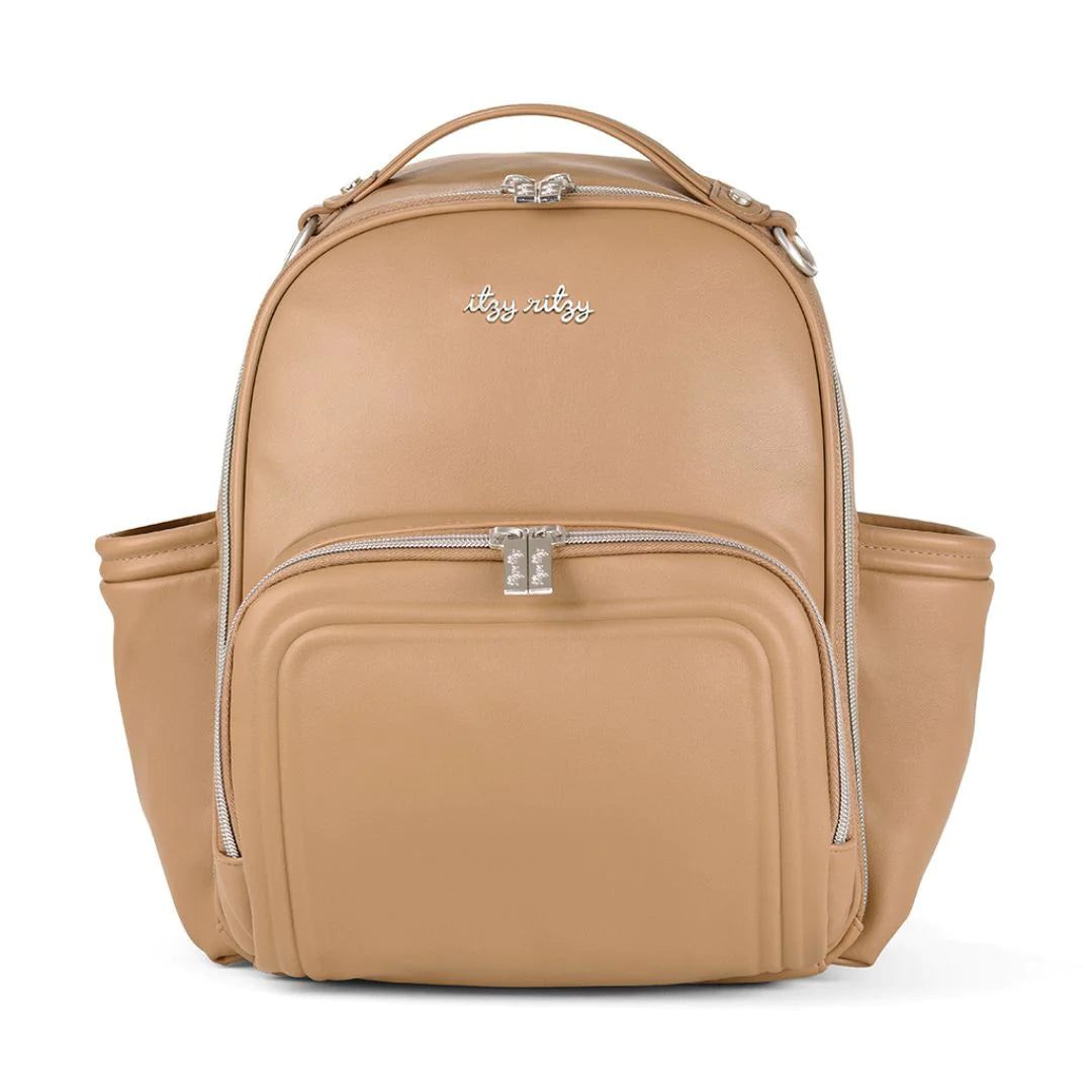 Itzy Ritzy Mini Plus Diaper Bag - Stylish & Functional Baby Essentials Organizer for On-the-Go Parents | Perfect for Travel, Shopping & Daily Outings