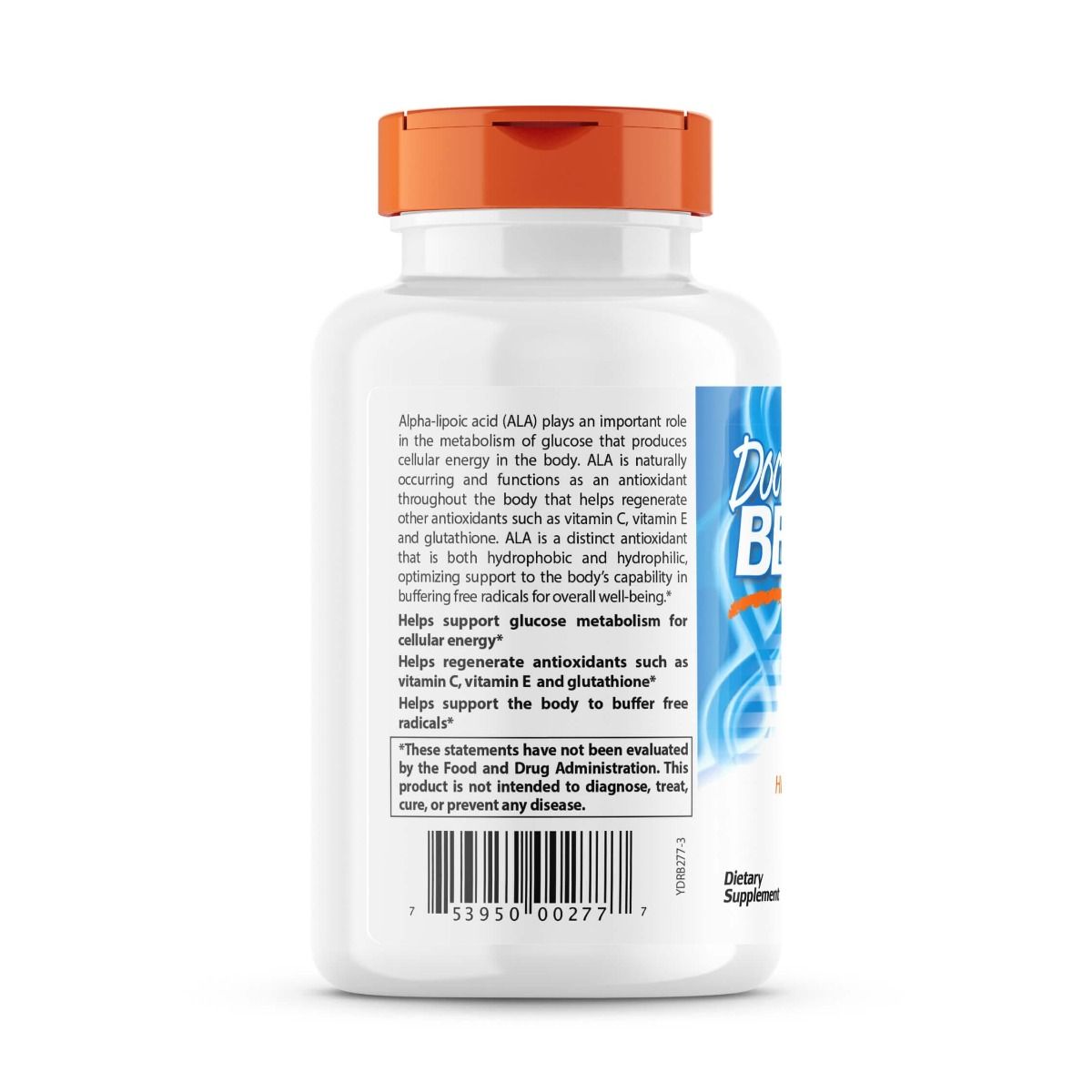 Doctor's Best Alpha Lipoic Acid 300mg - 180 Vegan Capsules for Antioxidant Support & Blood Sugar Balance - Perfect for Daily Wellness & Nerve Health Supplement