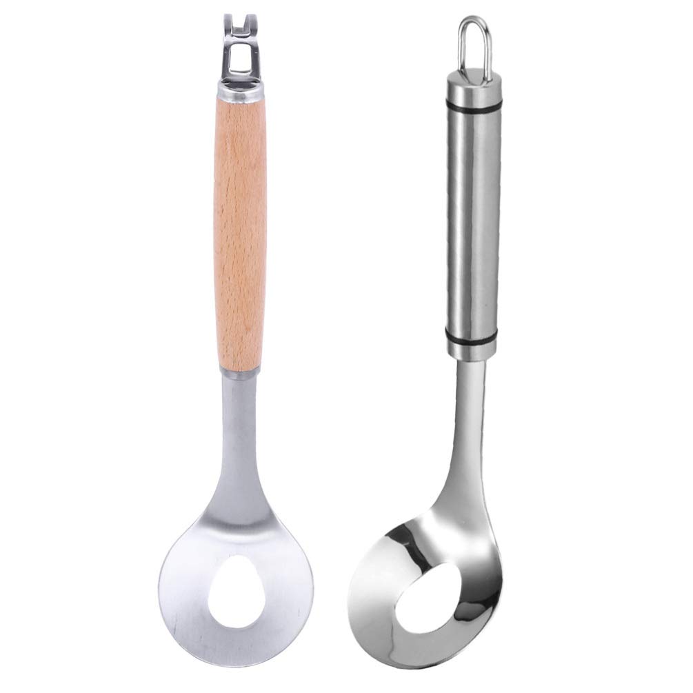 YARNOW 2-Pack Stainless Steel Meatball Scoop & Ball Maker - Non-Stick, Long Handle for Perfect Meatballs - Ideal for Cooking, Meal Prep & Italian Cuisine
