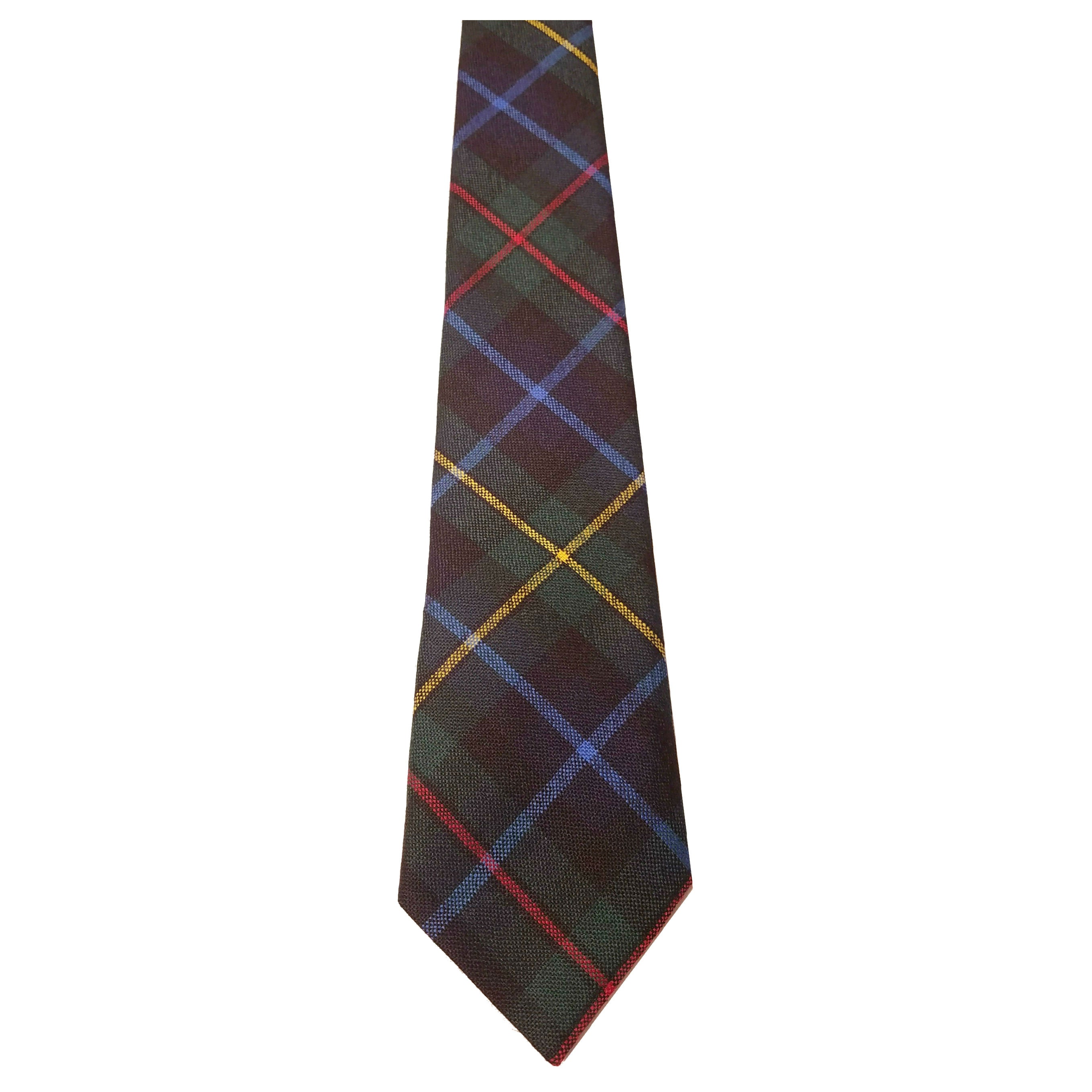 Premium Wool Tartan Neckties for Men - 99 Modern Color Patterns | Perfect for Weddings, Business & Formal Events