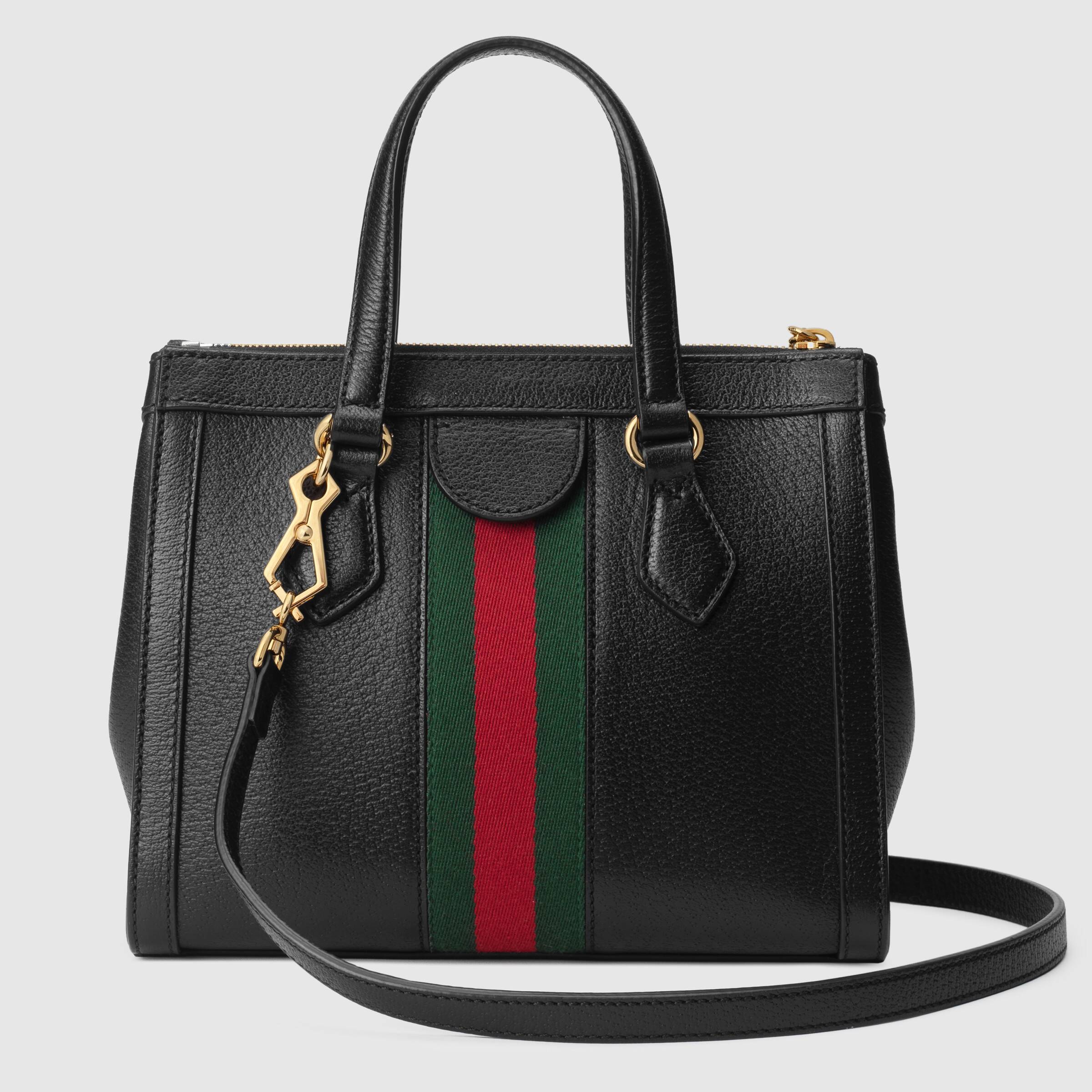 Gucci Ophidia Small Tote Bag for Women - Black Leather Crossbody Handbag Purse | Perfect for Work, Travel & Everyday Use