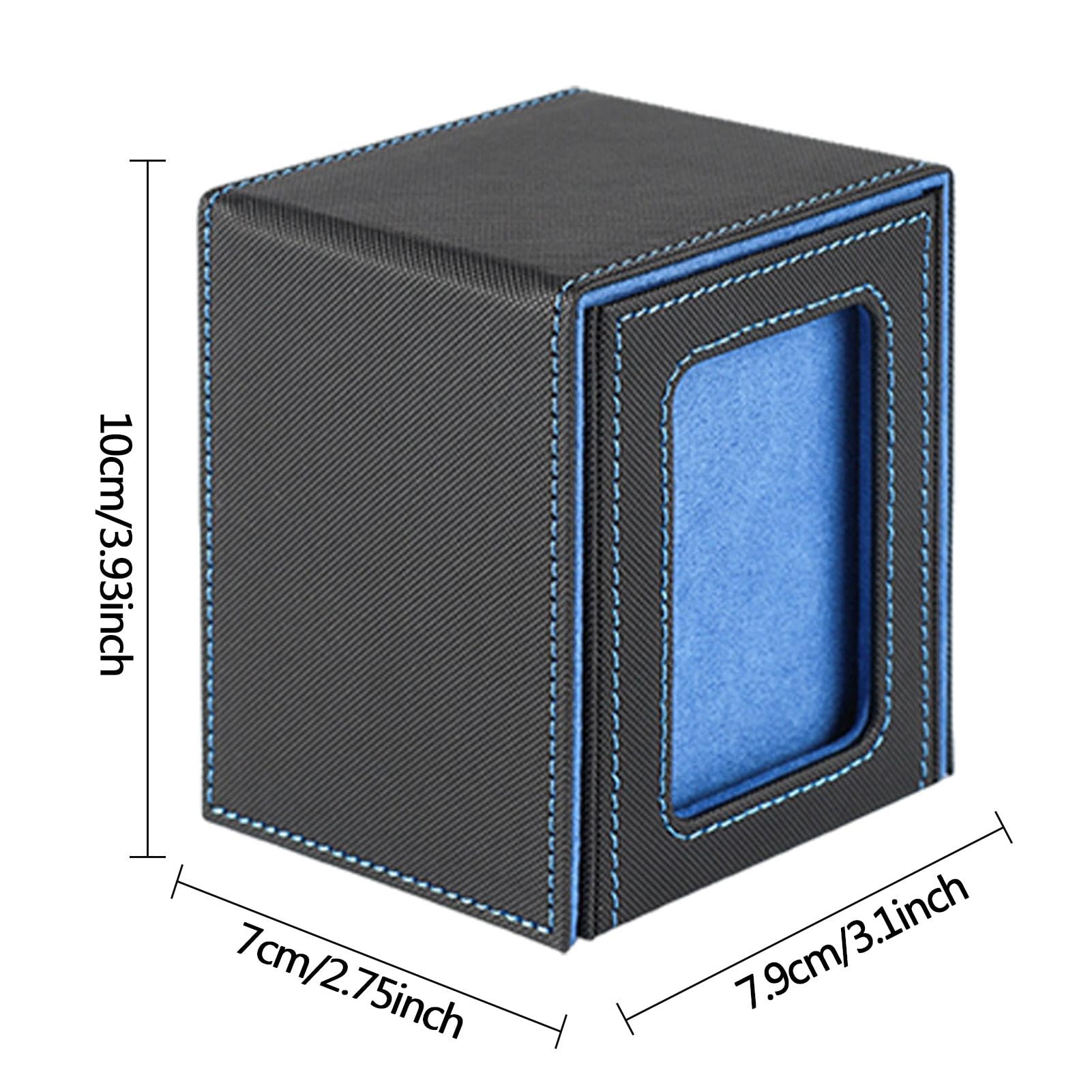 Premium Commander Card Box with Magnetic Closure - Durable Deck Display & Organizer for MTG, Pokemon, and Trading Cards | Perfect for Game Nights, Collectibles Storage, and Gift Packaging
