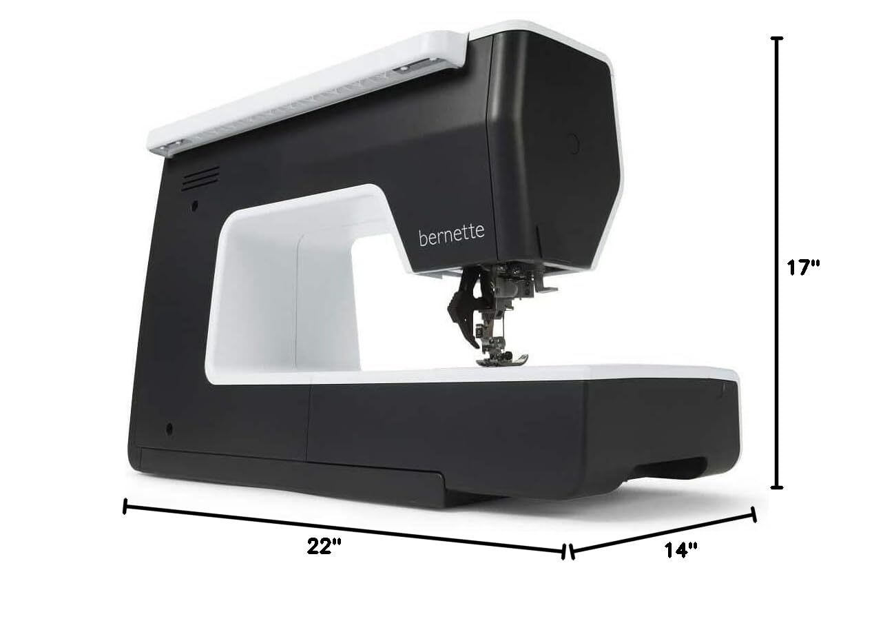 BERNETTE B77 Sewing Machine - Heavy Duty, Computerized, 770 Stitch Options | Perfect for Quilting, Dressmaking & Home DIY Projects