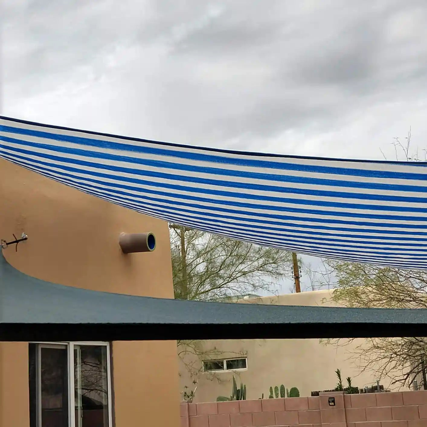 20' x 16' Rectangle Sun Shade Sail - UV Protection Outdoor Canopy for Patio, Garden, Pool & Backyard - Waterproof & Durable Shade Cloth for Sun Shelter