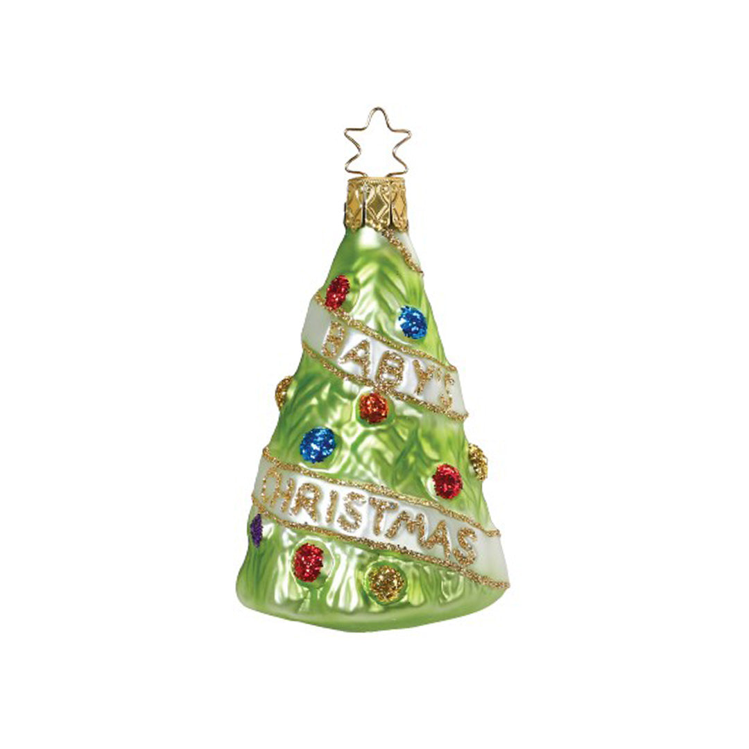Personalized Baby's First Christmas Ornaments - Set of 3 Keepsake Gifts for Newborns, Infants & Toddlers - Perfect for Tree Decor, Nursery Display & Holiday Memory Preservation