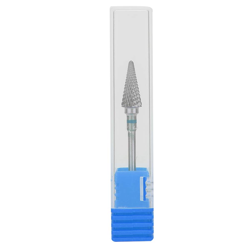 Professional Tungsten Steel Nail Drill Bits Set - Electric Manicure & Pedicure Grinding Heads for Nail Art, Polish & Salon Use - Durable Blue Nail Drill Accessories Kit for Home & Professional Nail Care
