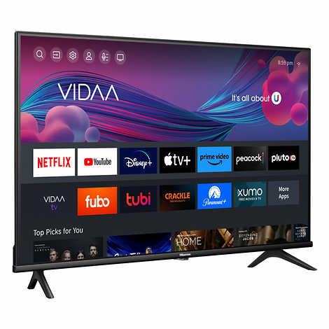 Hisense 32-Inch A45KV Series Full HD 1080p Smart LED TV (32A45KV) - Perfect for Bedrooms, Dorms & Small Spaces