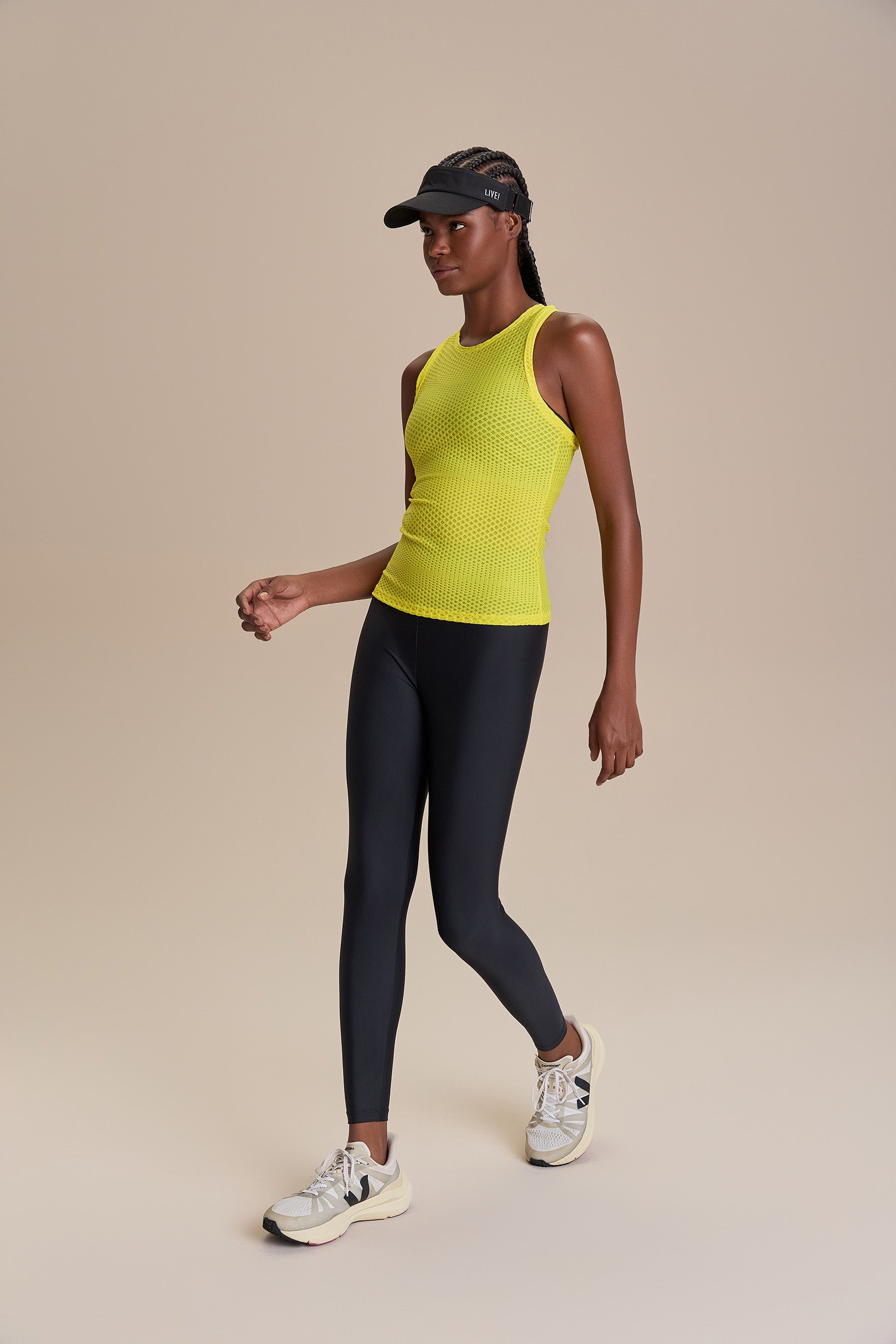 Texture Run Racerback Tank Top for Women - Breathable Workout Top for Running, Yoga & Gym - Moisture Wicking Athletic Shirt for Active Lifestyle