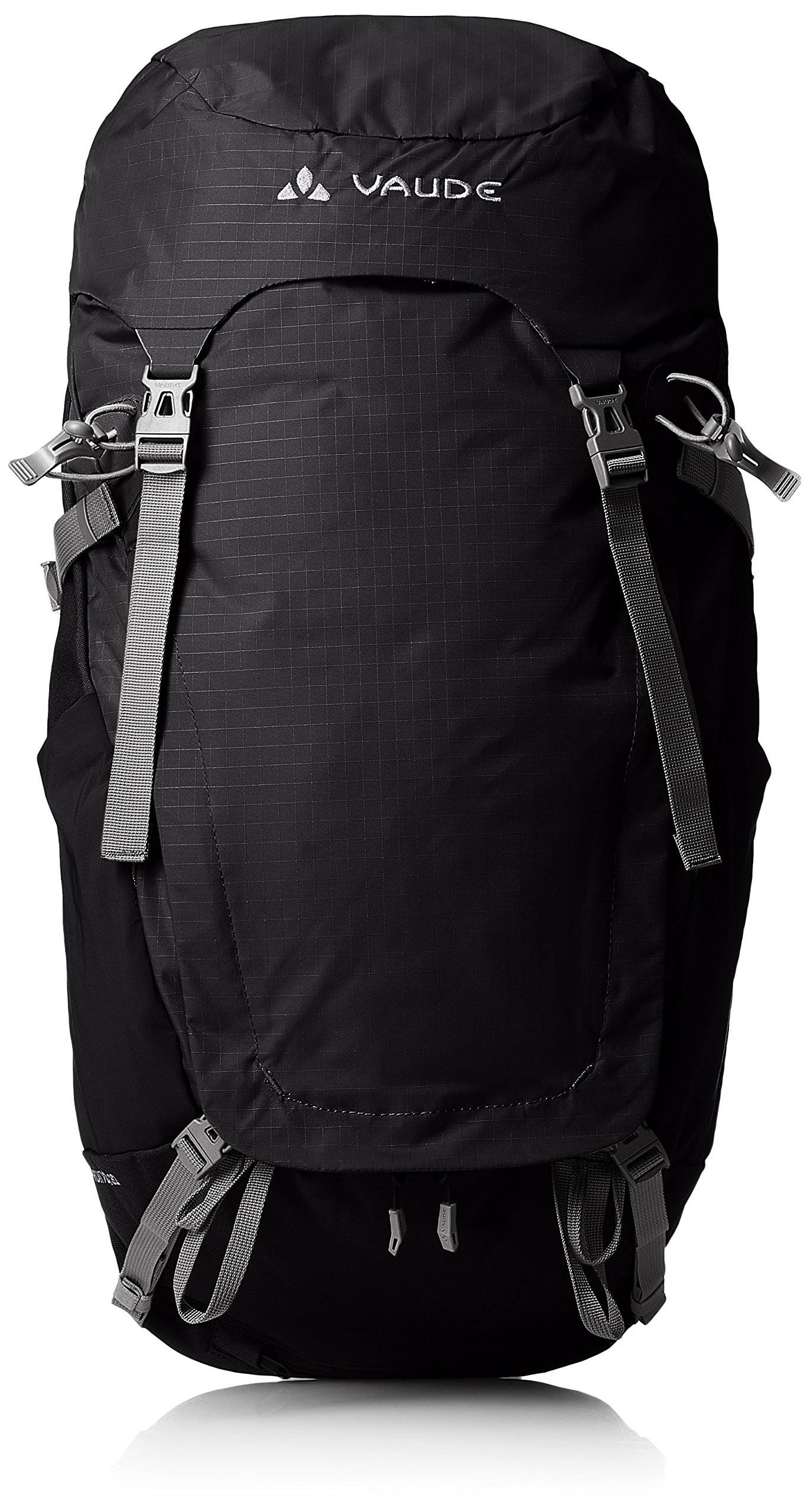 Faude Prokyon 32L Hiking Backpack - Lightweight Water-Resistant Daypack for Outdoor Adventures, Travel & Camping | Durable Black Backpack with Adjustable Straps & Multiple Pockets