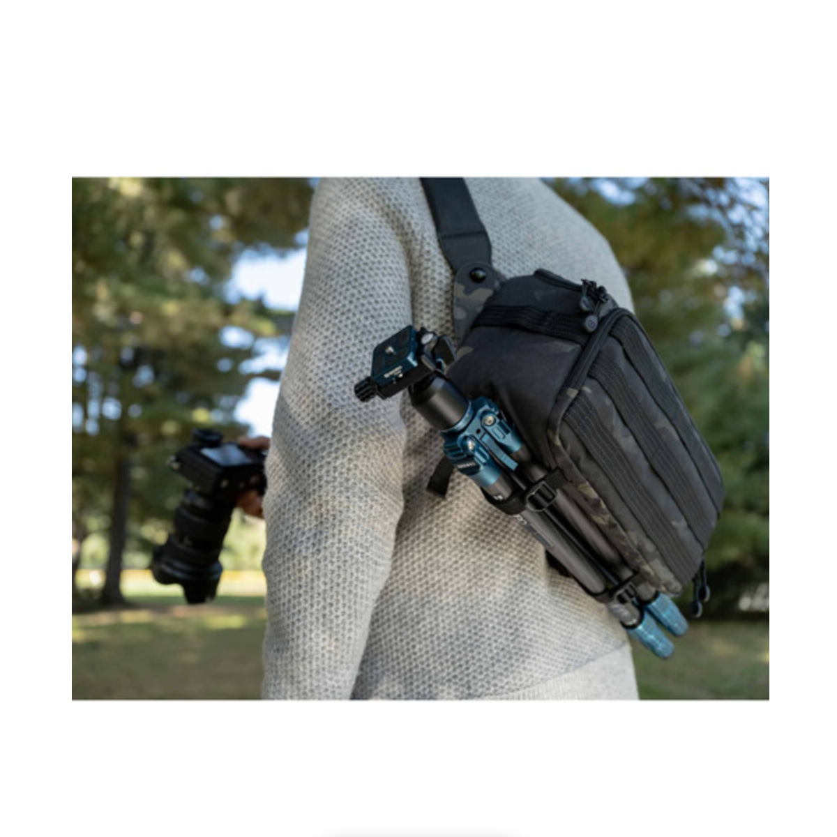 Benro SuperSlim Carbon Fiber Tripod with Ball Head - Lightweight Travel Tripod for DSLR Cameras, Perfect for Hiking, Vlogging & Outdoor Photography