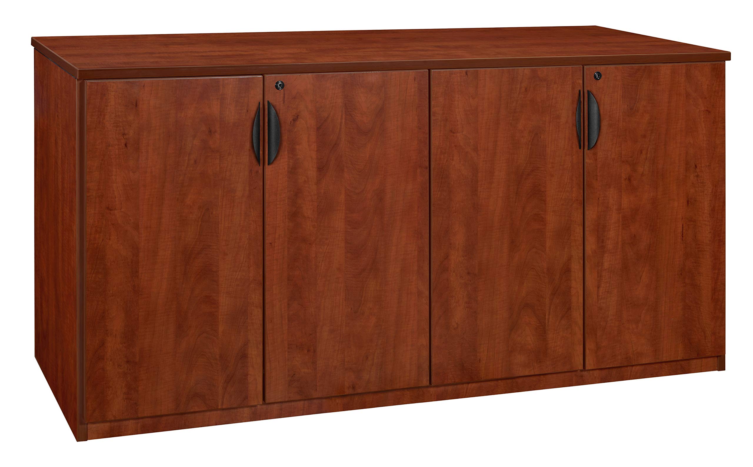Regency Legacy Storage Cabinet Buffet - Solid Cherry Wood Sideboard with 2 Doors & 4 Drawers - Perfect for Dining Room, Living Room & Kitchen Storage