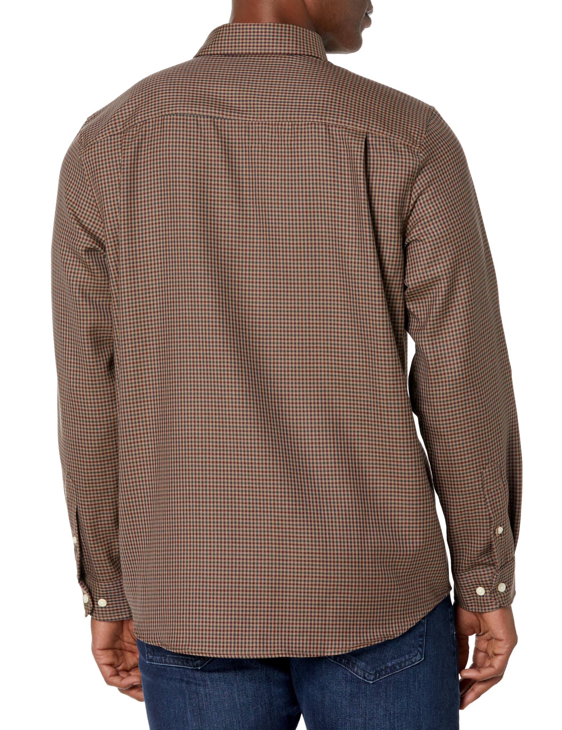 Pendleton Men's Long Sleeve Flannel Shirt for Outdoor Camping & Casual Wear | Classic Plaid Button-Up for Fall & Winter