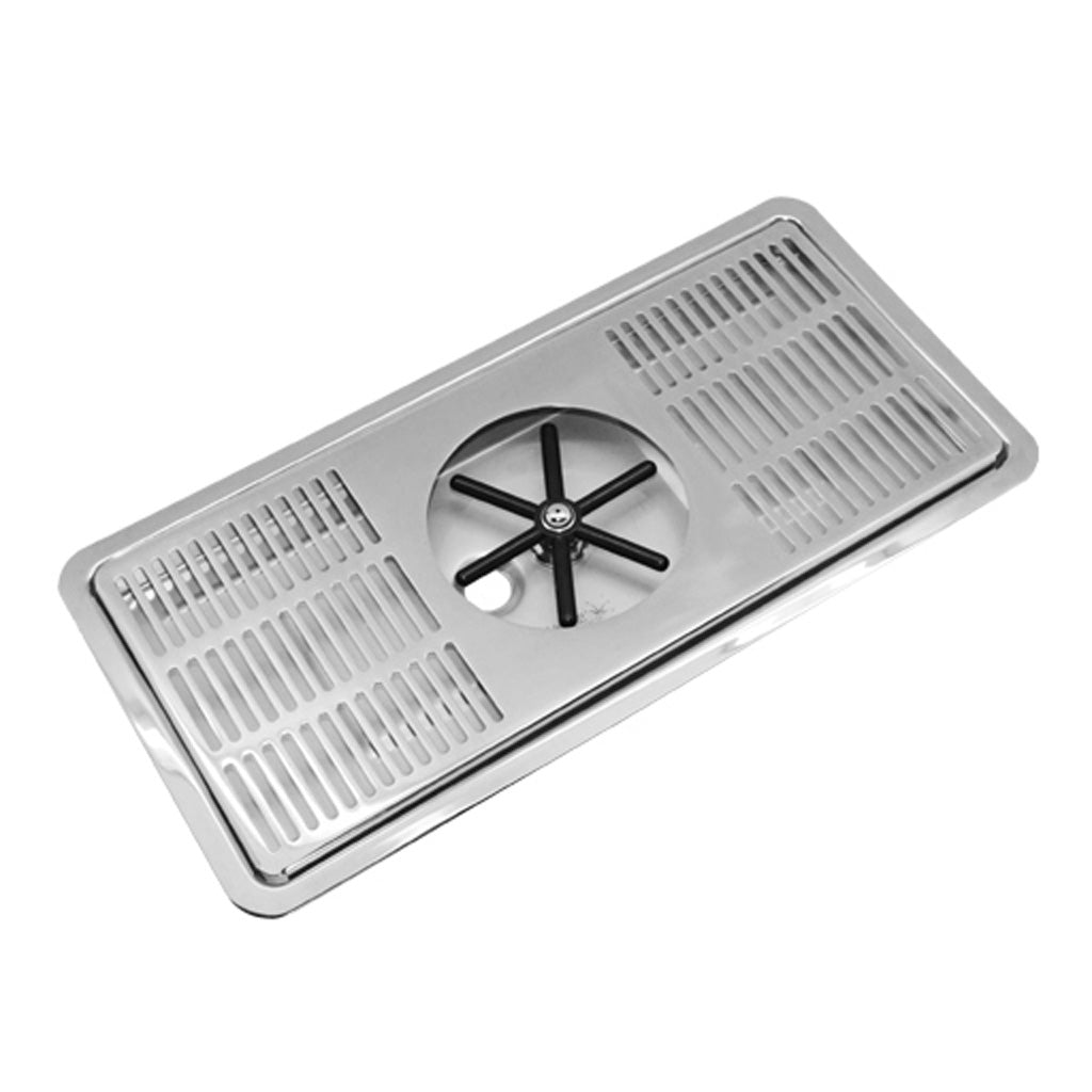 Krome Recessed Spray Rinser - Commercial Kitchen Sink Dispense Center for Restaurants & Food Service (Ideal for Bar Sinks, Food Prep Areas & Industrial Cleaning Stations)