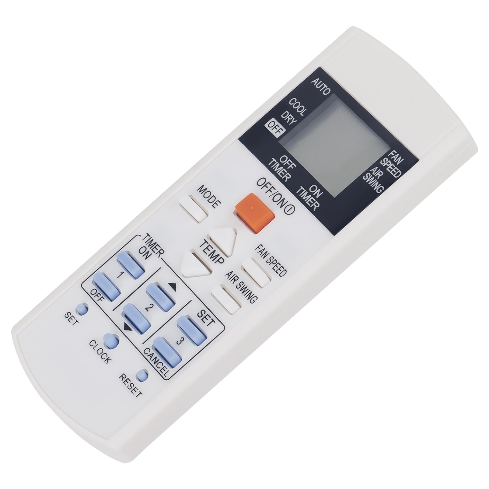 ALLIMITY Replacement Remote Control for Panasonic Air Conditioner Models A75C3625 A75C2817 A75C3716 A75C3297 - Compatible with Panasonic AC Units, Perfect for Home & Office Cooling Systems
