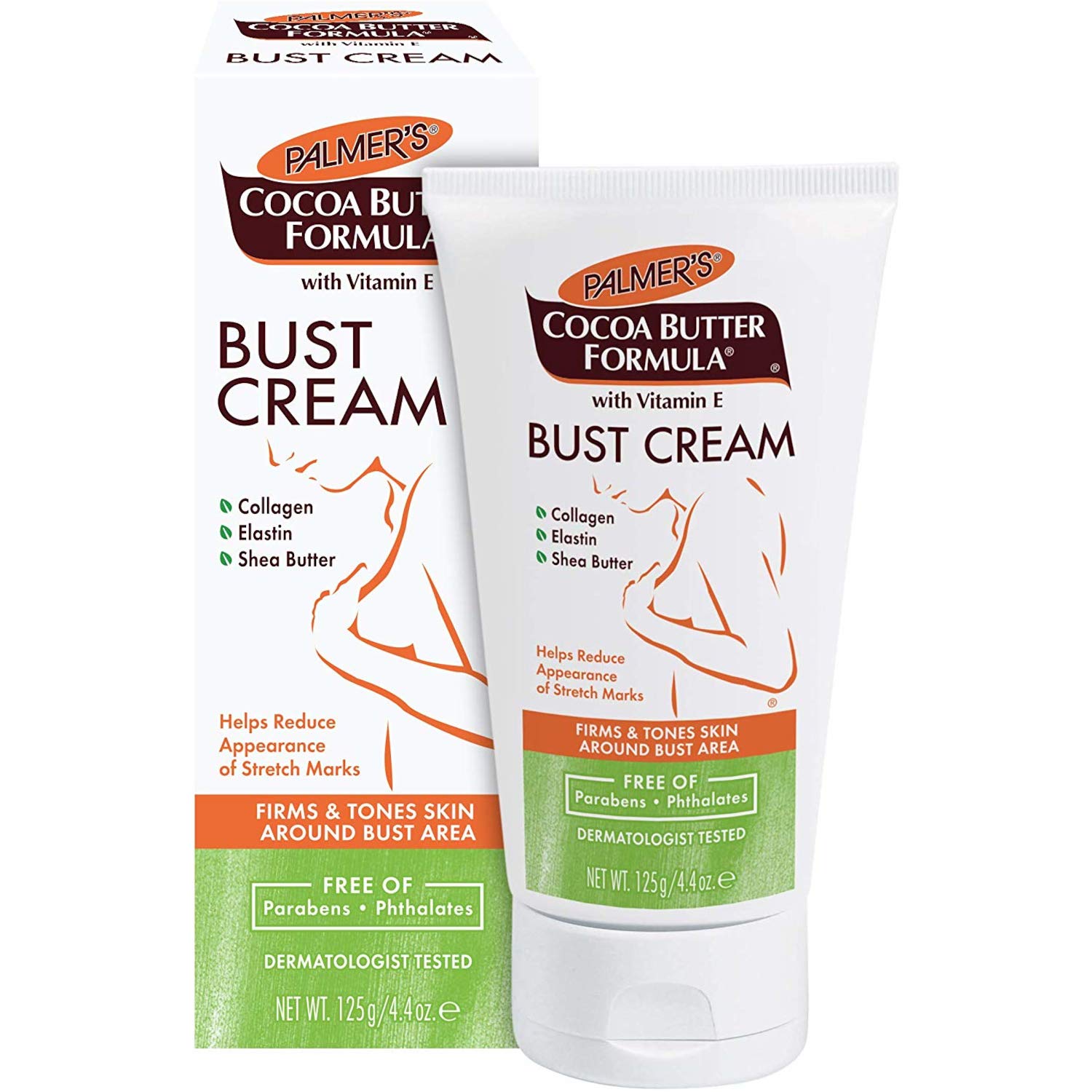 Palmer's Cocoa Butter Formula Bust Firming Massage Cream 4.4 oz (Pack of 9) - Skin Tightening & Moisturizing Lotion for Women - Perfect for Post-Pregnancy, Weight Loss & Anti-Aging Care