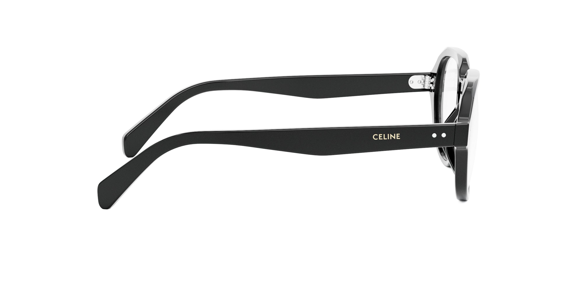 Celine Thin 2 Dots CL50145I Sunglasses - Classic Black Frame with Subtle Dot Accents for Women | Perfect for Outdoor Activities, Beach Days & Fashion Statements