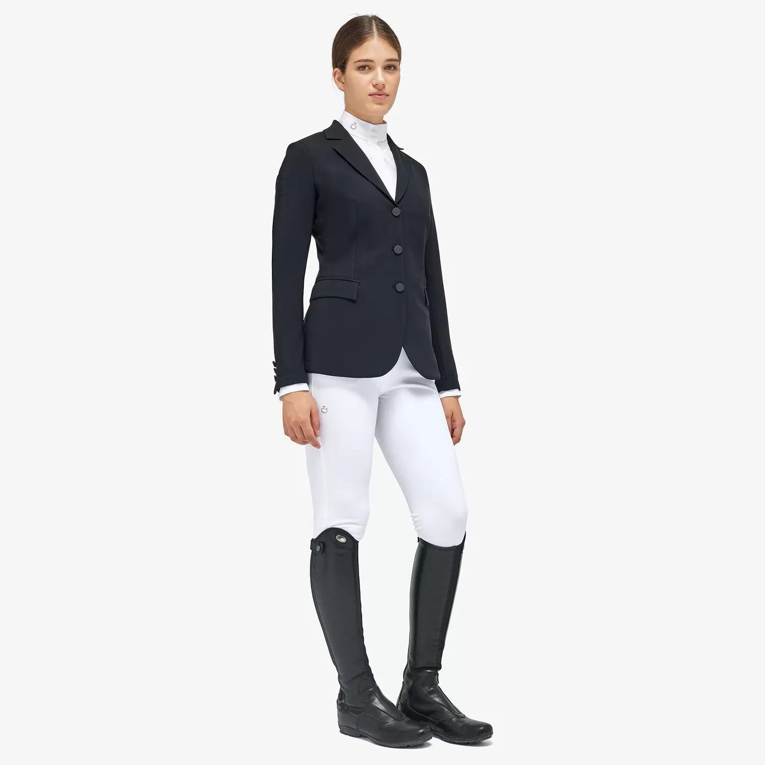 Cavalleria Toscana Equestrian Hunter Show Coat for Women - Breathable Competition Jacket for Horse Riding & Show Jumping - Perfect for English Riding, Dressage & Equestrian Events