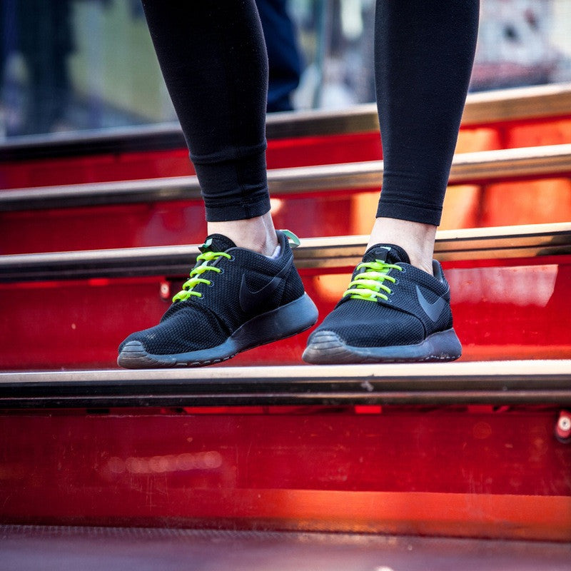 HICKIES No-Tie Elastic Shoelaces - Solid Colors for Sneakers & Casual Shoes | Comfortable, Durable & Stylish for Running, Walking & Everyday Wear