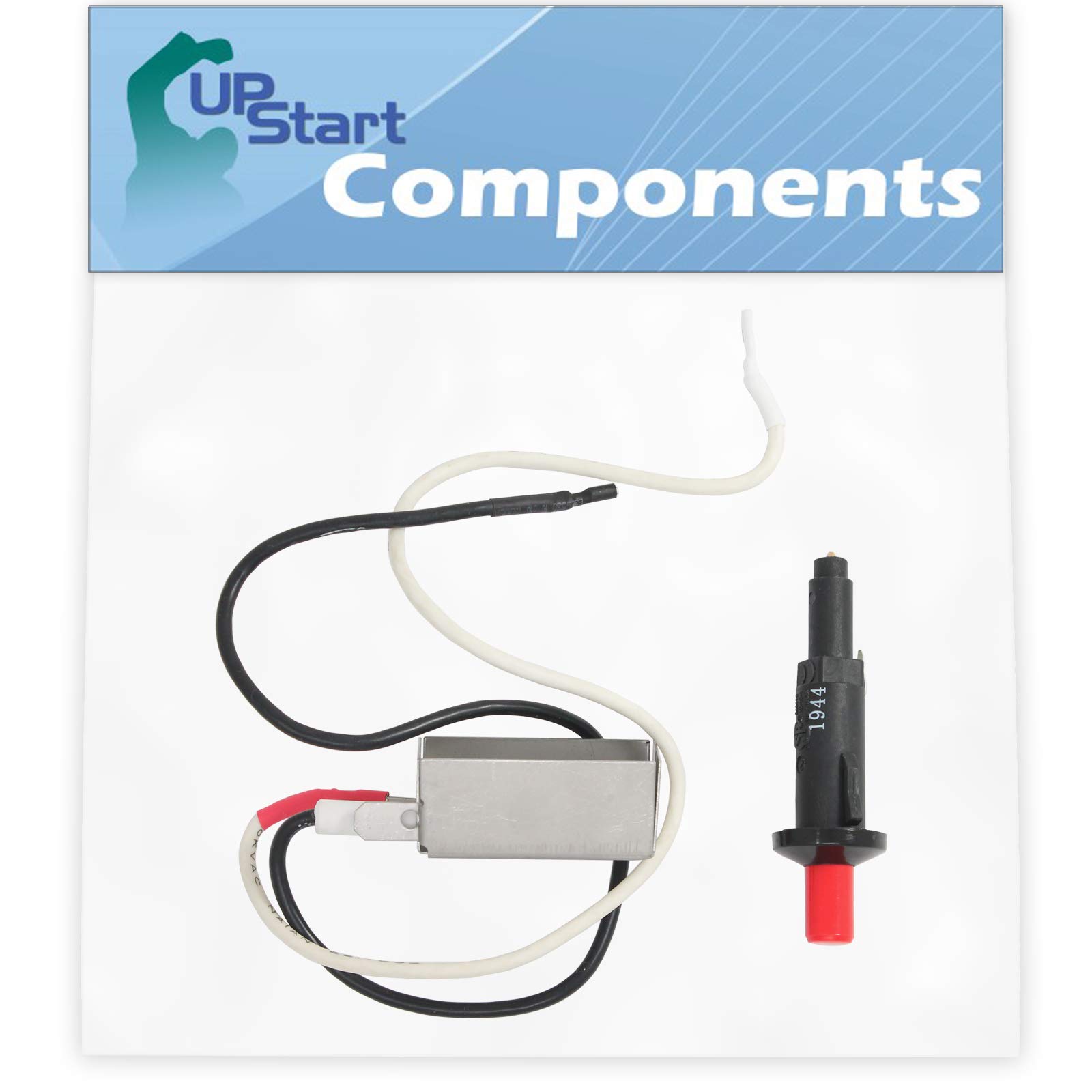 Weber Genesis Silver B LP SWE (2004) BBQ Gas Grill Push Button Igniter Kit Replacement - Compatible Barbeque Ignitor for Outdoor Cooking & Backyard Grilling