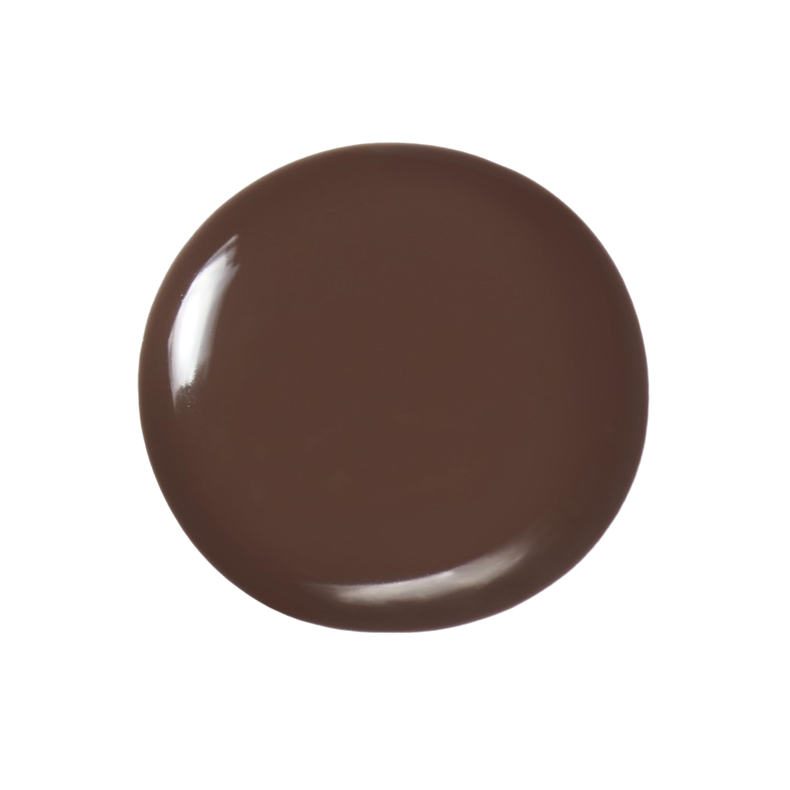 Dazzle Dry Nail Mini Lacquer Step 3 - Fringe Milk Chocolate Brown Nail Polish | Full Coverage Cream Formula | 0.17 fl oz (5 Manicures) | Perfect for Home Manicures, Salon Use & Gift Giving