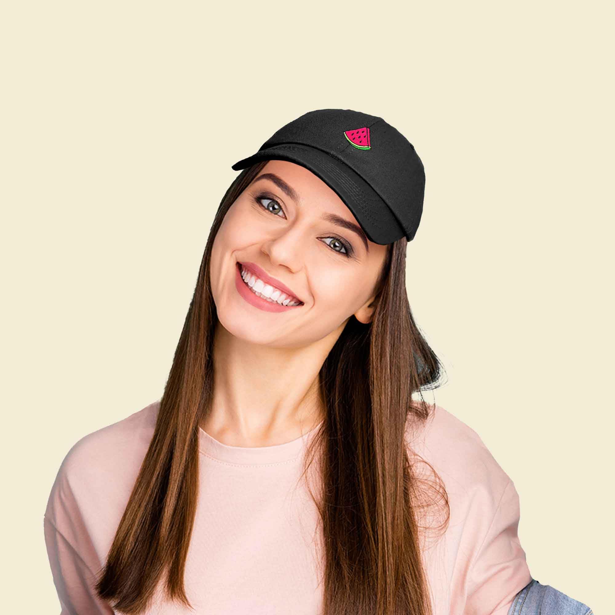 DALIX Embroidered Watermelon Baseball Cap for Women - Cute Fruit Lovers Summer Hat - Perfect for Beach, Picnic, and Outdoor Activities