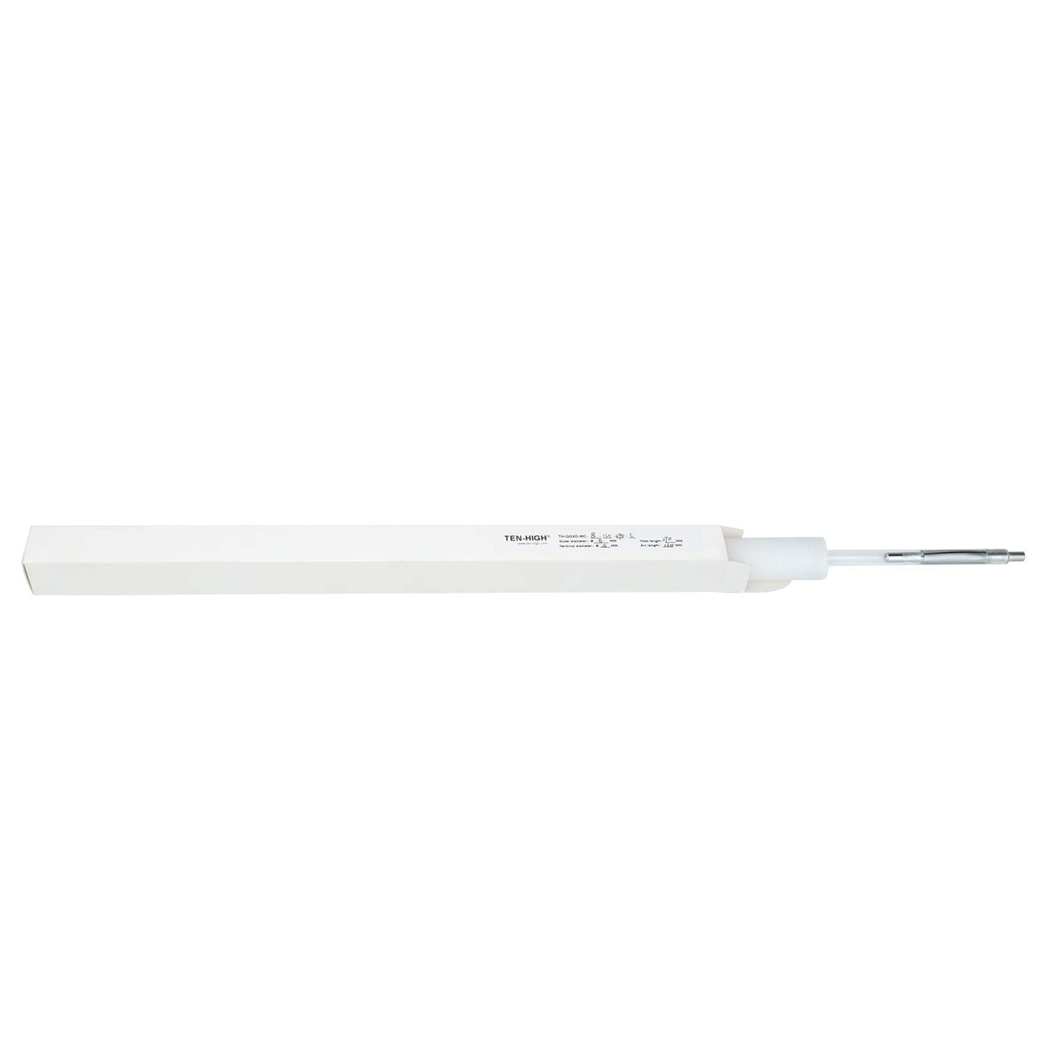 High-Power TEN-HIGH Laser Xenon Pulsed Lamp for Fiber Welding & Cutting - 8mm Diameter (8*180*330-5) - Ideal for Industrial Laser Equipment & Precision Metal Fabrication