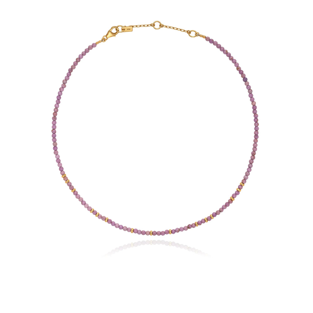 Anna Beck Morado Beaded Necklace for Women - Elegant Purple Beaded Jewelry Gift for Birthday, Anniversary & Special Occasions