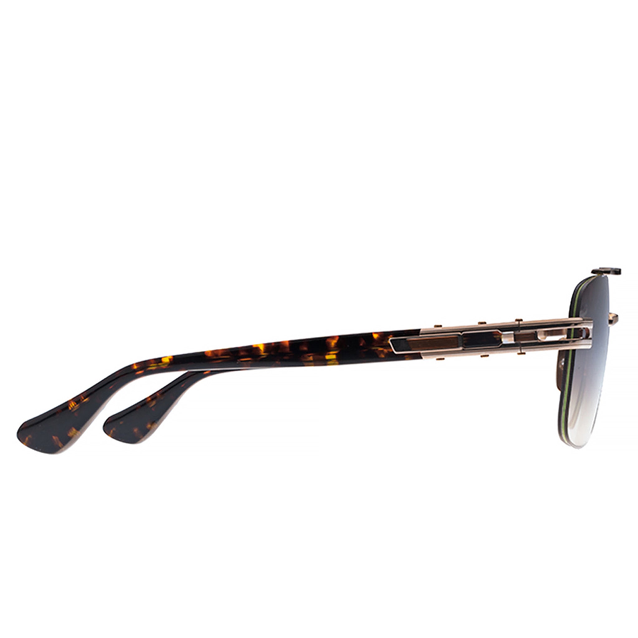 Dita Grand Evo One DTS138 A 02 White Gold Brown Sunglasses for Men & Women - Luxury Designer Shades for Driving, Beach & Outdoor Activities