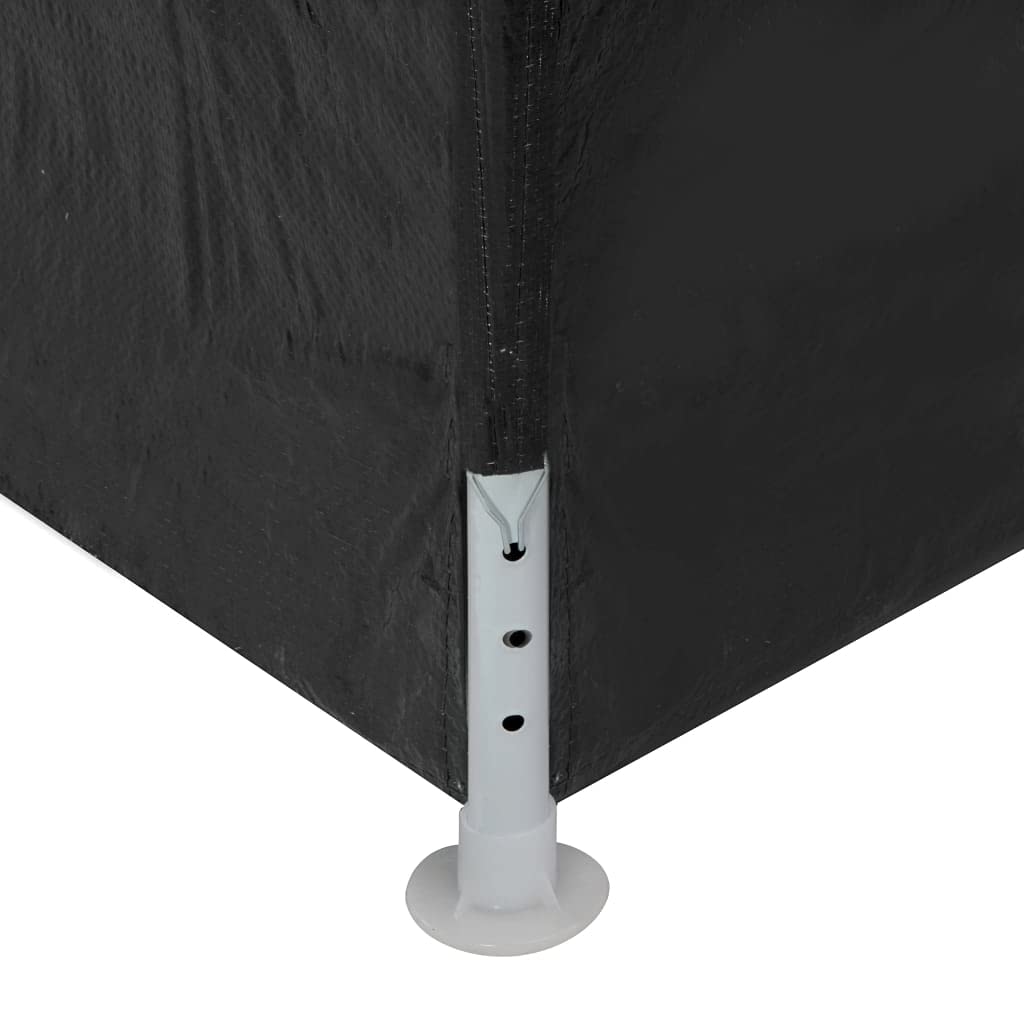 CHARMMA 10x10 Heavy Duty Party Tent - Large Outdoor Pop Up Canopy for Weddings, Backyard Parties & Events | Waterproof & Durable Anthracite Shelter | Perfect for Picnics, BBQs, Festivals & Camping