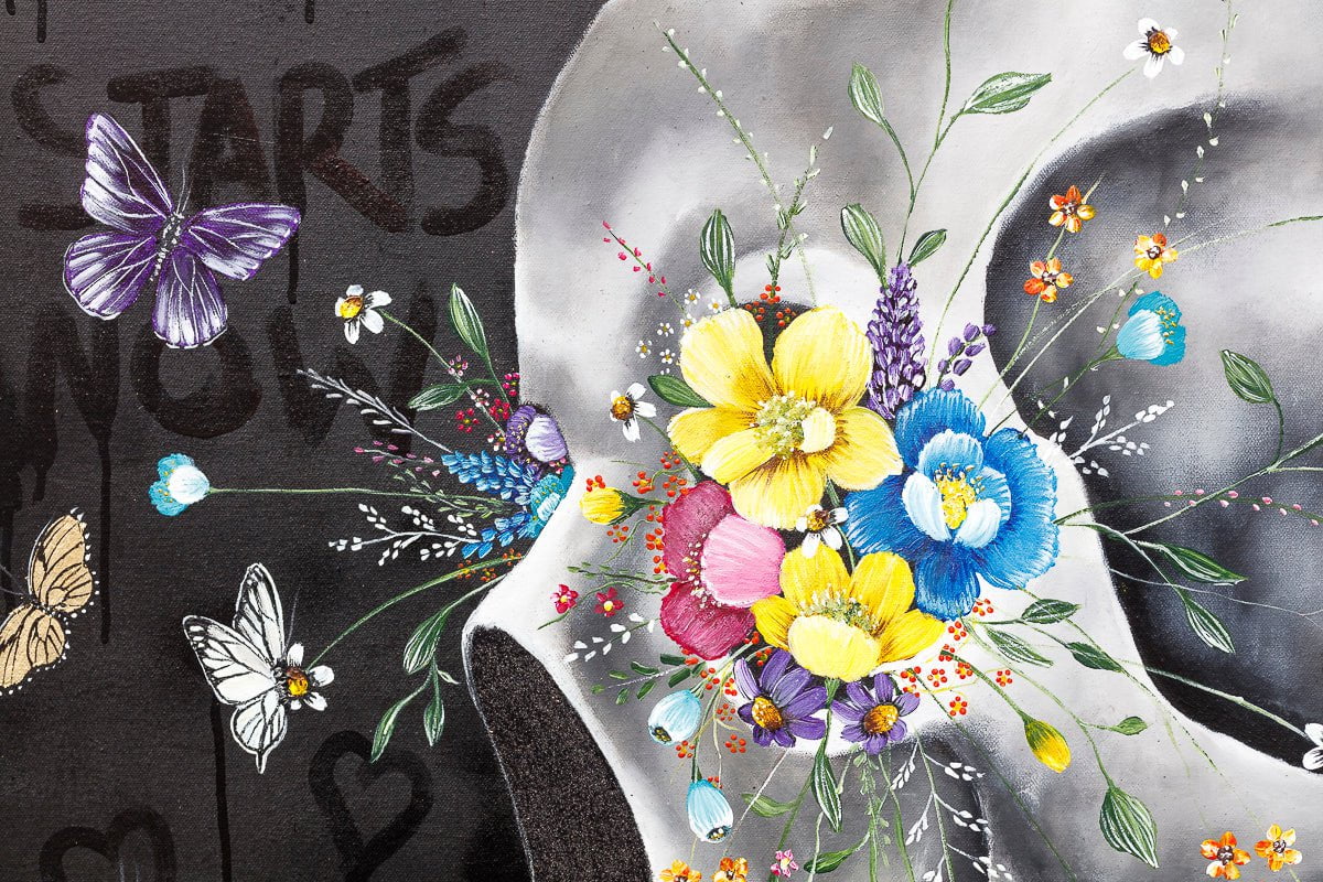 All We Have Is Now - Original Artwork for Sale | Perfect for Home Decor, Office Spaces & Gift Giving