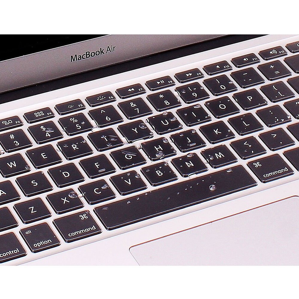 Ultra Thin Keyboard Cover Protector for MacBook Pro 13/15 inch & MacBook Air 13 inch - Clear Soft Apple Keyboard Skin | Perfect for Work, Travel & Home Office Use