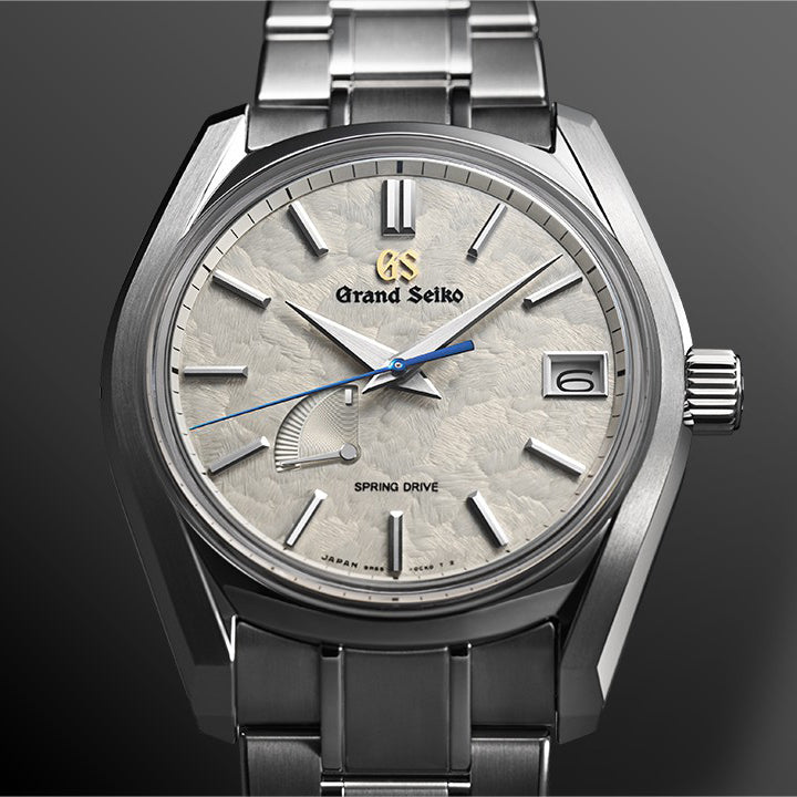 Grand Seiko SBGA415 Winter Taisetsu Heritage Spring Drive 40mm Grey Dial Men's Watch with Bracelet - Perfect for Business Meetings & Formal Occasions