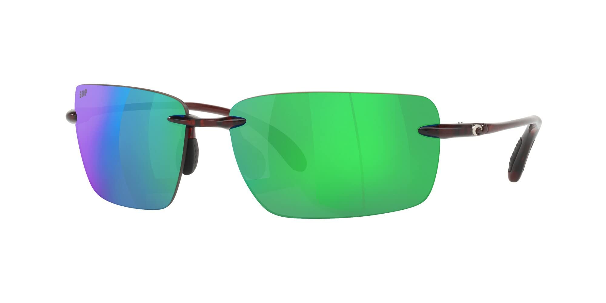 Costa Del Mar Men's Gulf Shore Rectangular Polarized Sunglasses for Fishing, Driving & Outdoor Activities - UV Protection, Durable Frame & Comfort Fit