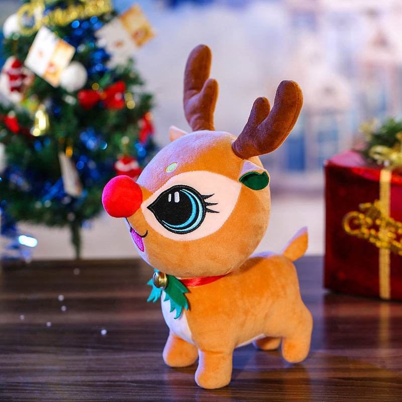 Giant Reindeer Plush Stuffed Animal - Soft & Cuddly Large Christmas Reindeer Toy for Kids, Holiday Decor, Xmas Gift | Perfect for Nursery, Bedroom, Christmas Tree Decoration & Cozy Gift Giving