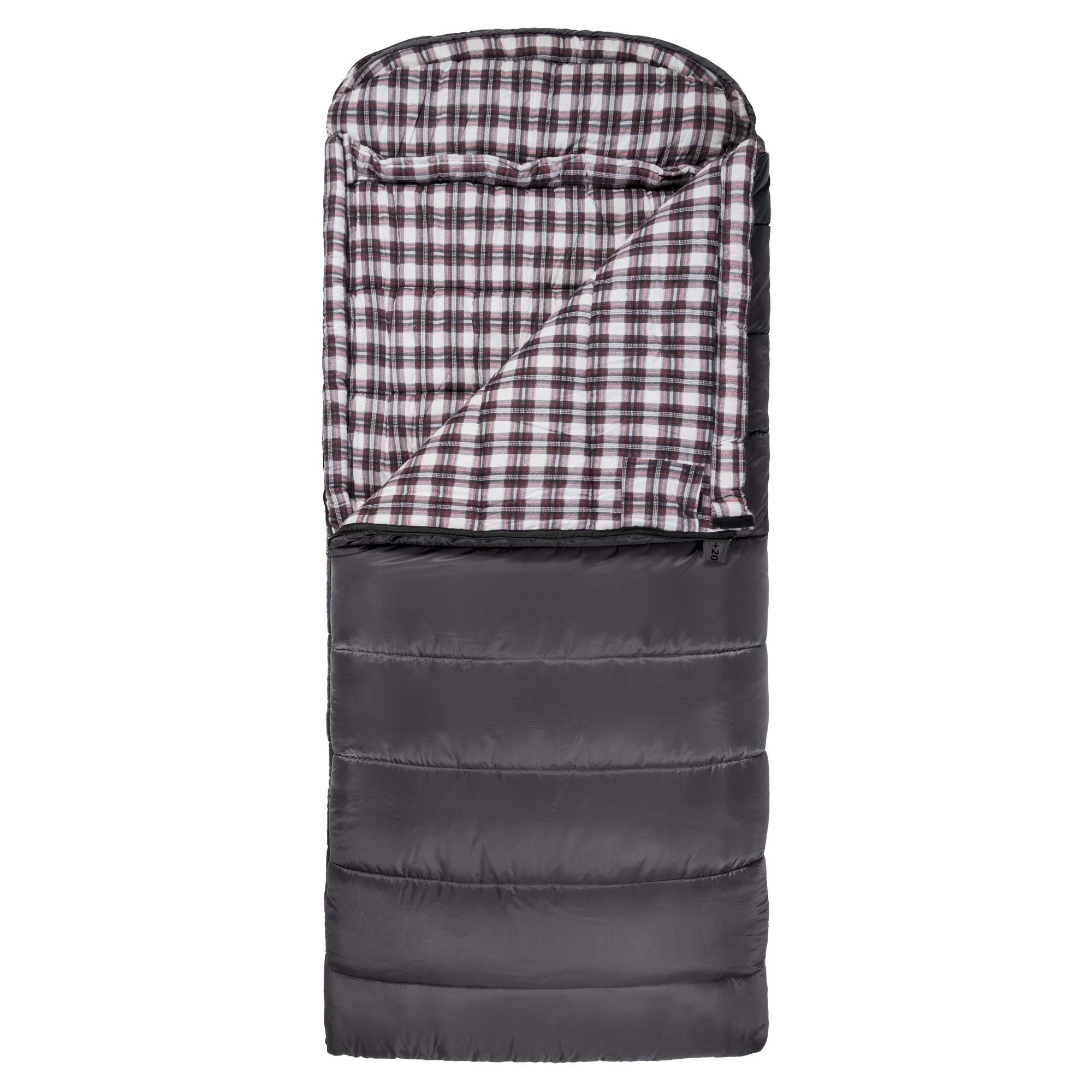 TETON Sports Fahrenheit Sleeping Bag -20°F to 0°F for Cold Weather Camping, Hiking & Backpacking | Family Size Sleeping Bag with Free Compression Sack | Perfect for Winter Camping, Outdoor Adventures & Survival Gear