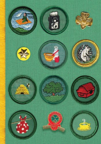 Vintage Girl Scouts Badge Flexi Journal - Collectible Scouting Notebook for Camping, Hiking & Outdoor Adventures - Perfect for Scouts, Leaders & Memorabilia Collectors
