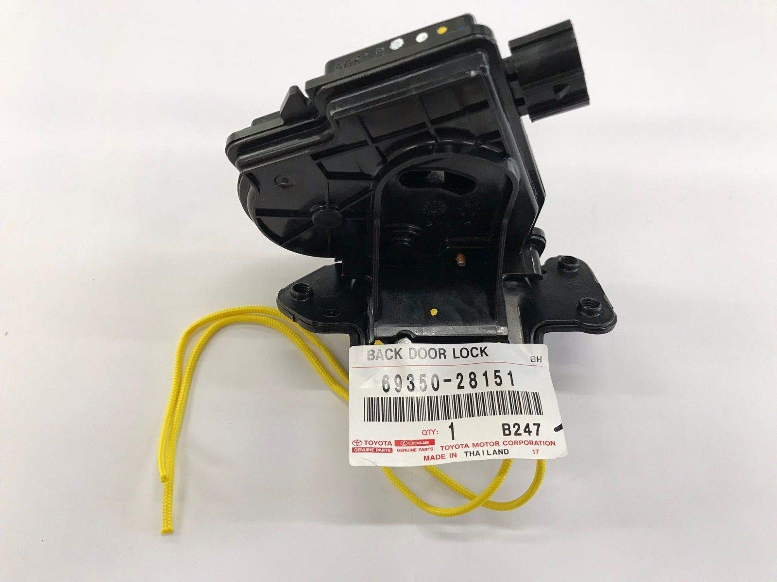 Toyota Back Door Lock Assembly - Replacement Car Door Lock for Toyota Vehicles | Perfect for Repair & Maintenance
