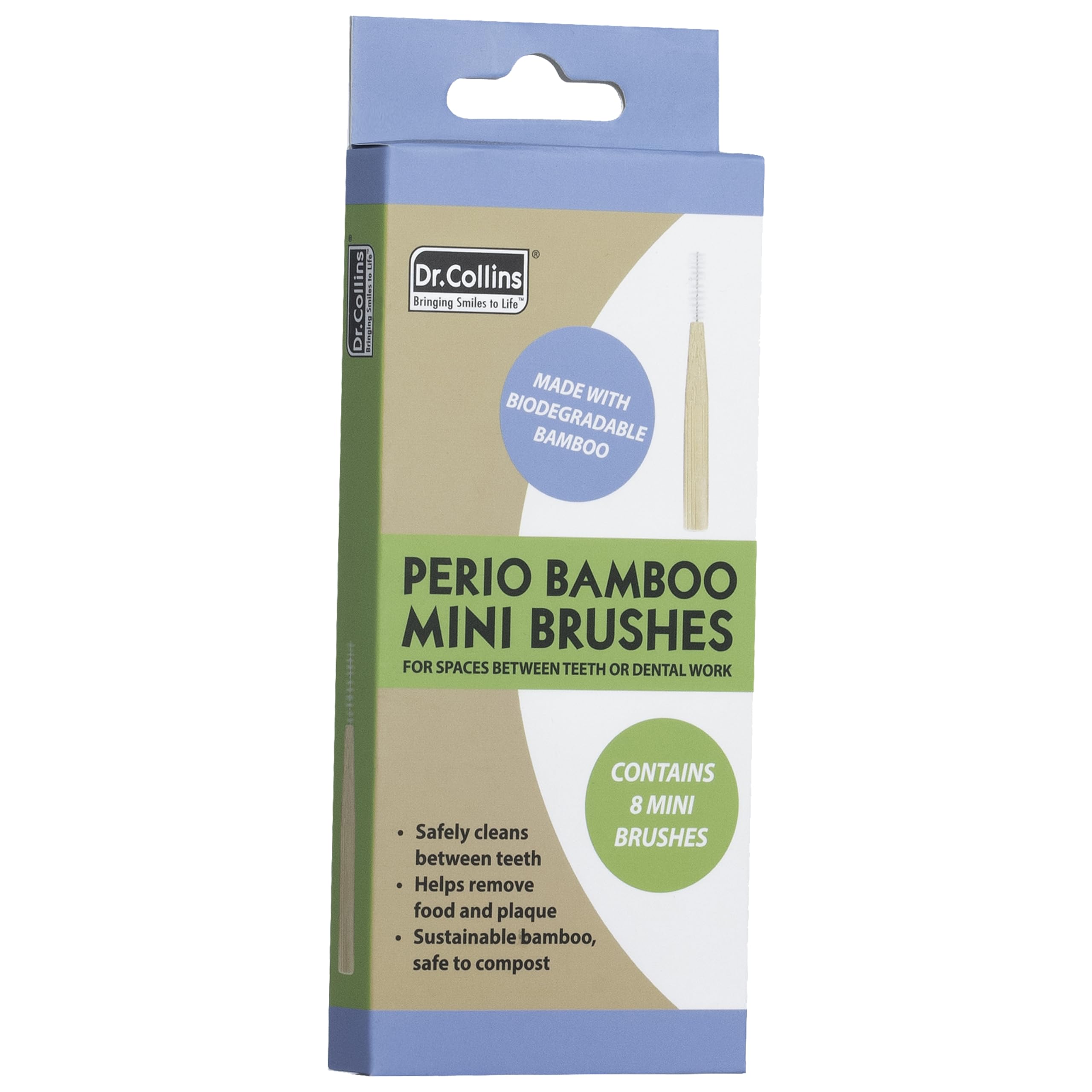 Perio Bamboo Mini Toothbrushes - Eco-Friendly Travel & Kids Dental Care | Perfect for On-the-Go Oral Hygiene & Sustainable Lifestyle