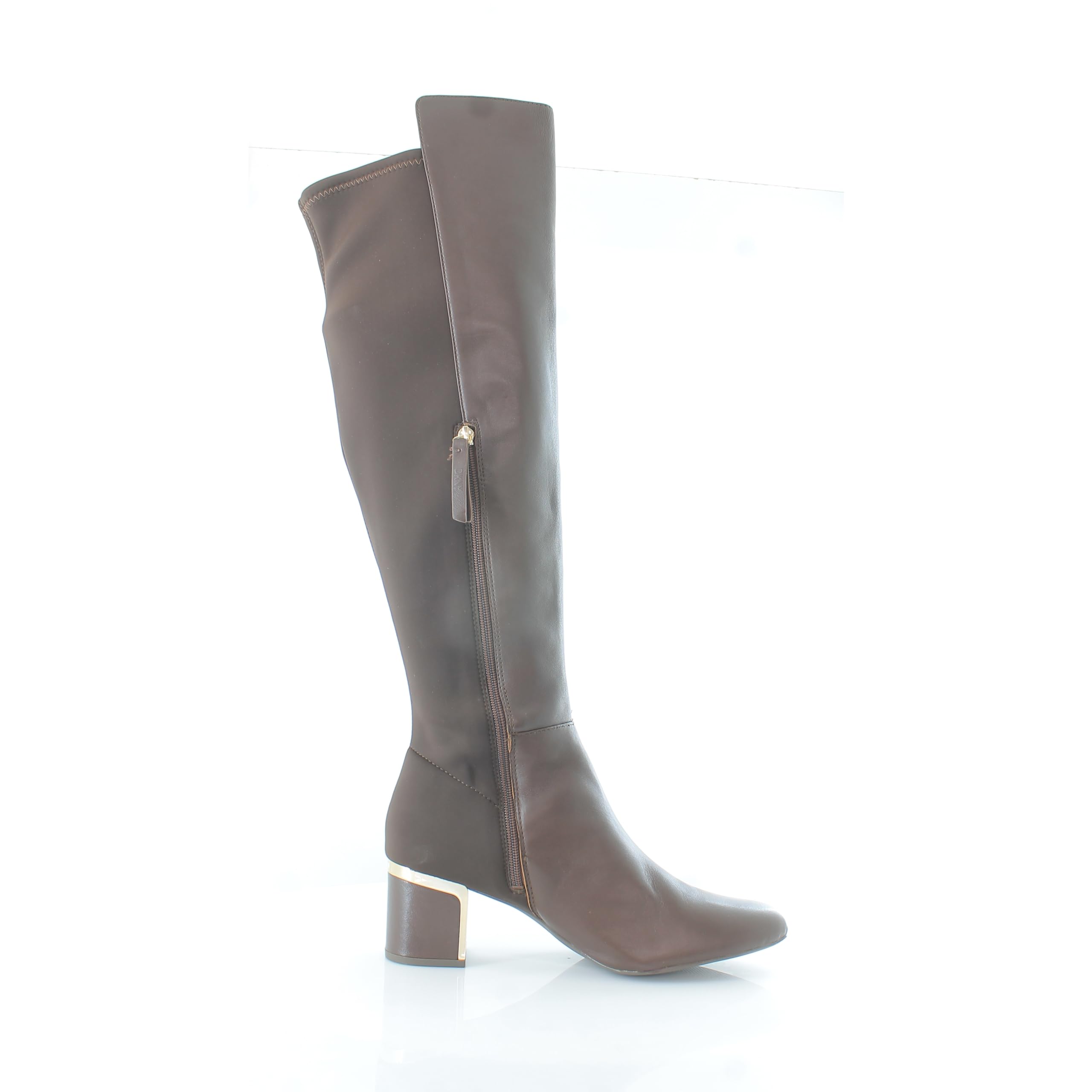 DKNY Women's Knee High Tall Boots - Stylish Leather Winter Riding Boots for Women, Comfortable & Warm Fashion Boots for Cold Weather, Office, Date Night & Outdoor Activities