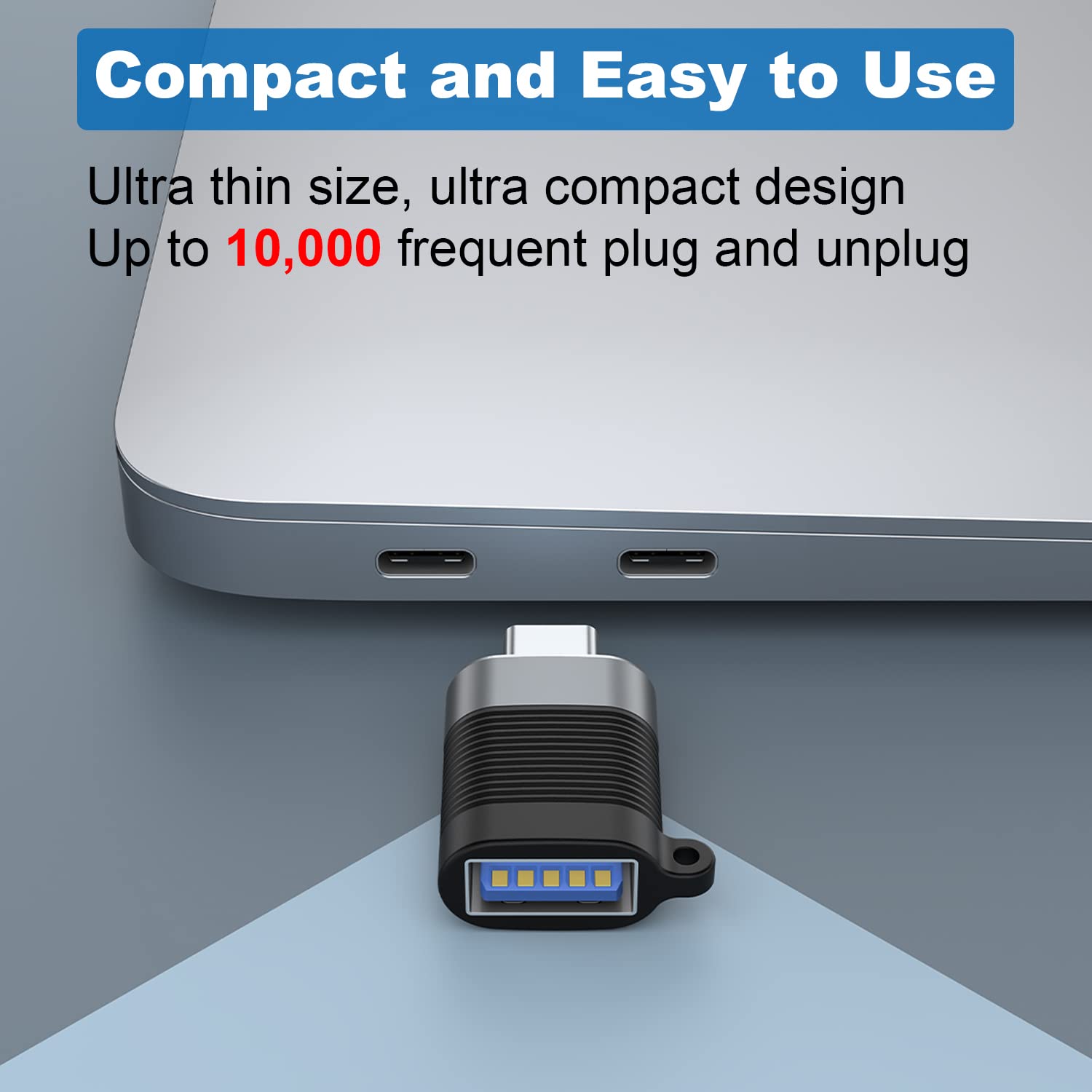 6-Pack AreMe USB C Adapter Set - Micro USB to Type C, USB 3.0 to USB C Converter - Compatible with Smartphones, Tablets & Laptops for Charging & Data Transfer