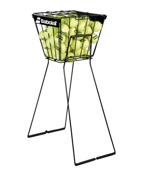 Babolat Tennis Ball Cart - Portable Tennis Ball Holder & Organizer for Practice, Training, and Court Maintenance | Perfect for Coaches, Players & Clubs
