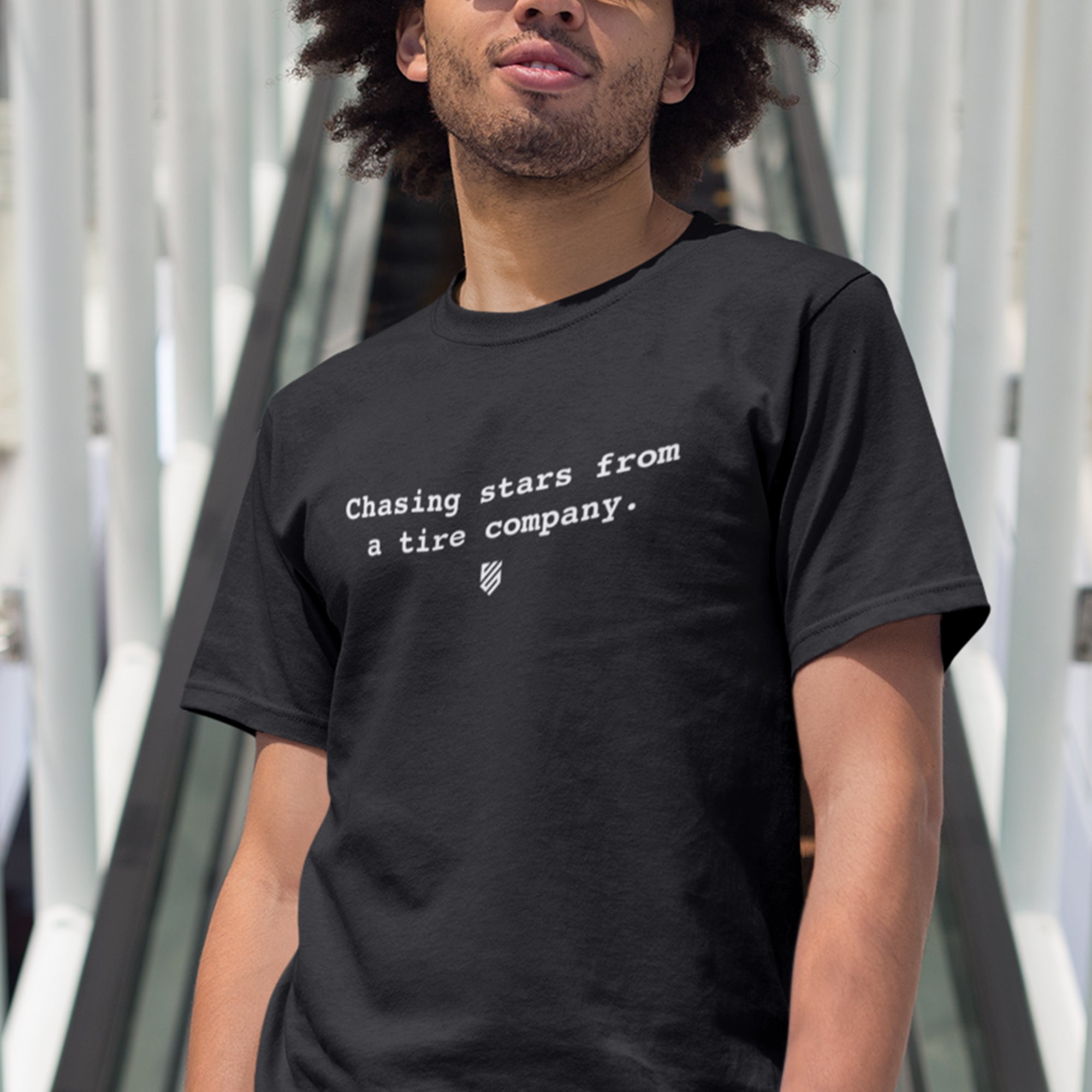 Chasing Stars Graphic T-Shirt for Men & Women | Trendy Space Design | Soft Cotton Tee for Casual Wear, Street Style & Everyday Outfits