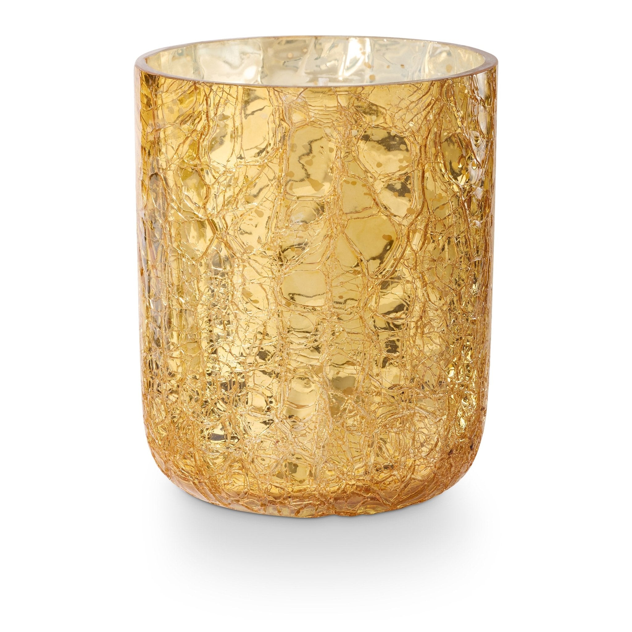 Premium Cardamom Pomander Scented Crackle Glass Candle - Small Gift Boxed - Perfect for Home Decor, Aromatherapy & Relaxation Gifts