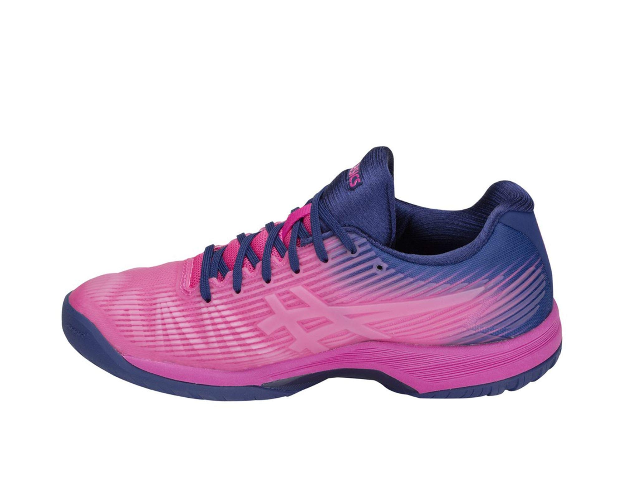 ASICS Women's Solution Speed FF Tennis Shoes - Lightweight Pink GLO/White Court Sneakers Size 5.5 B(M) US | Perfect for Competitive Matches & Training Sessions