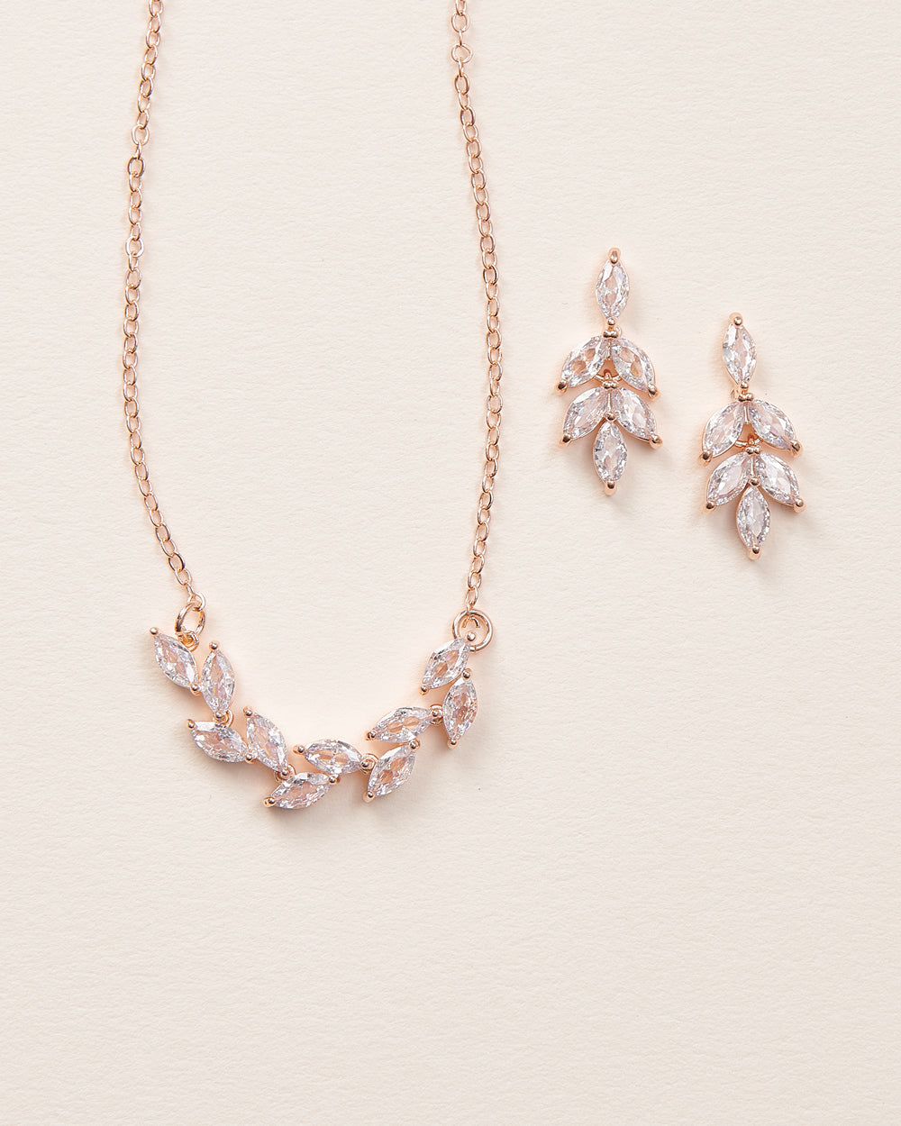 Elegant Trista Bridesmaid Jewelry Set - Necklace, Earrings & Bracelet for Weddings, Parties & Special Occasions