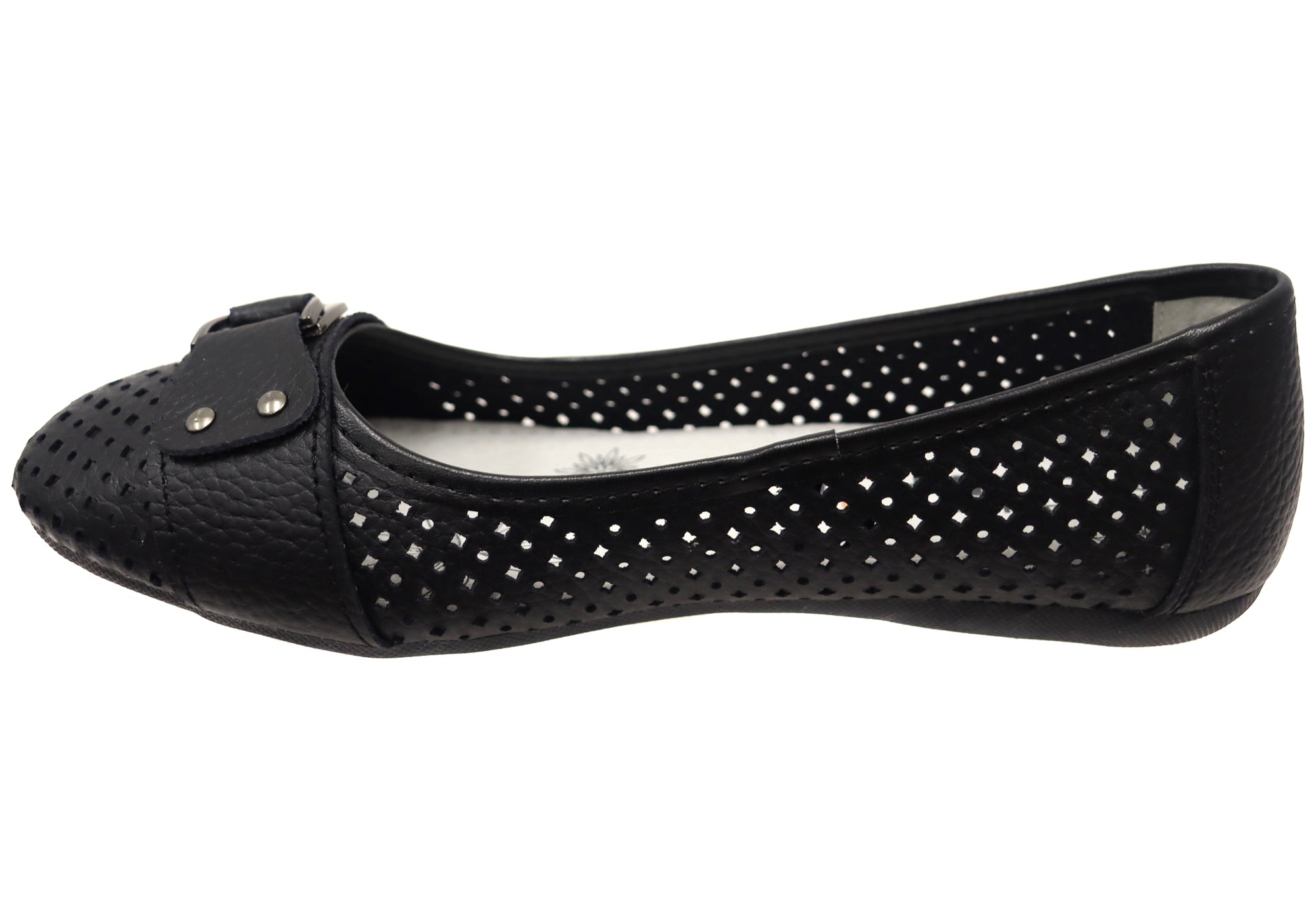Natural Comfort Women's Genuine Leather Comfortable Walking Shoes - Perfect for Casual Wear, Office & Travel