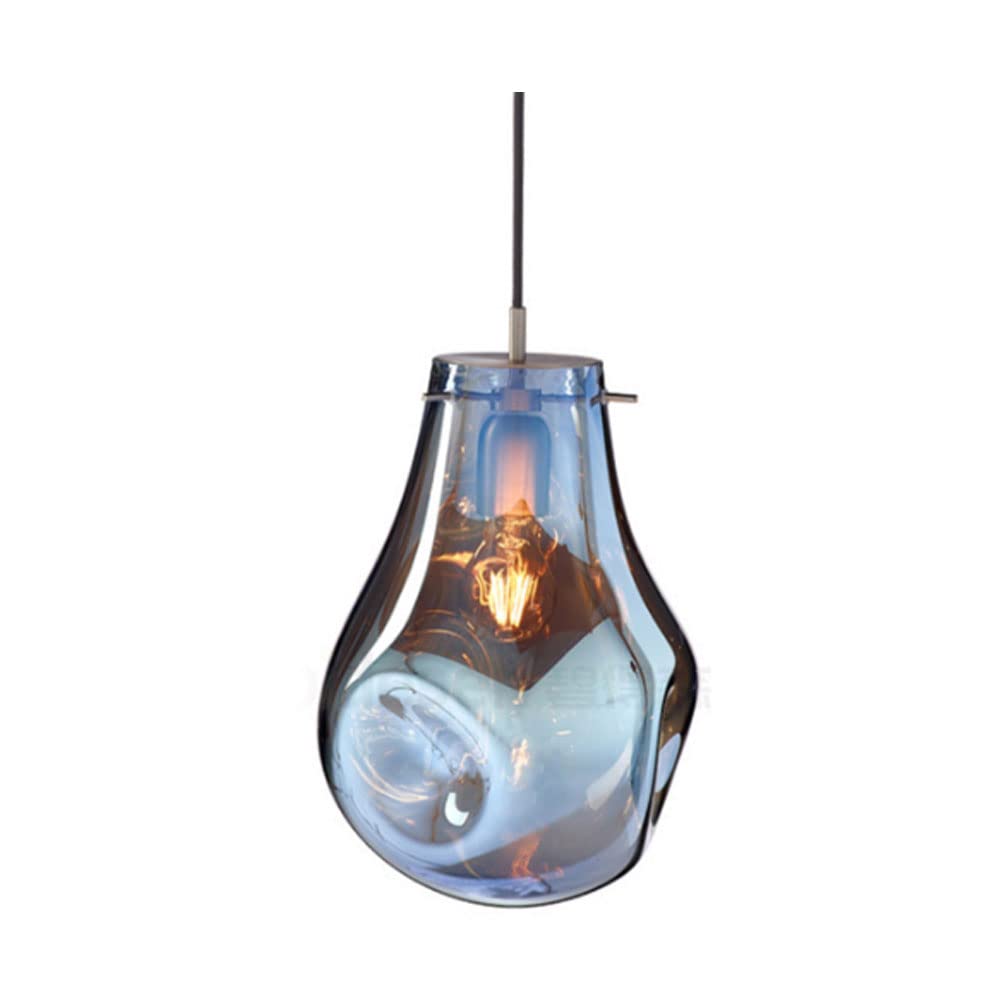 TAIYYLU Modern Glass Chandelier - LED Colorful Soap Bubble Pendant Lamp for Kitchen Island, Showroom, Loft, Bar & Restaurant Lighting | Dimmable Hanging Light for Home Decor & Commercial Spaces