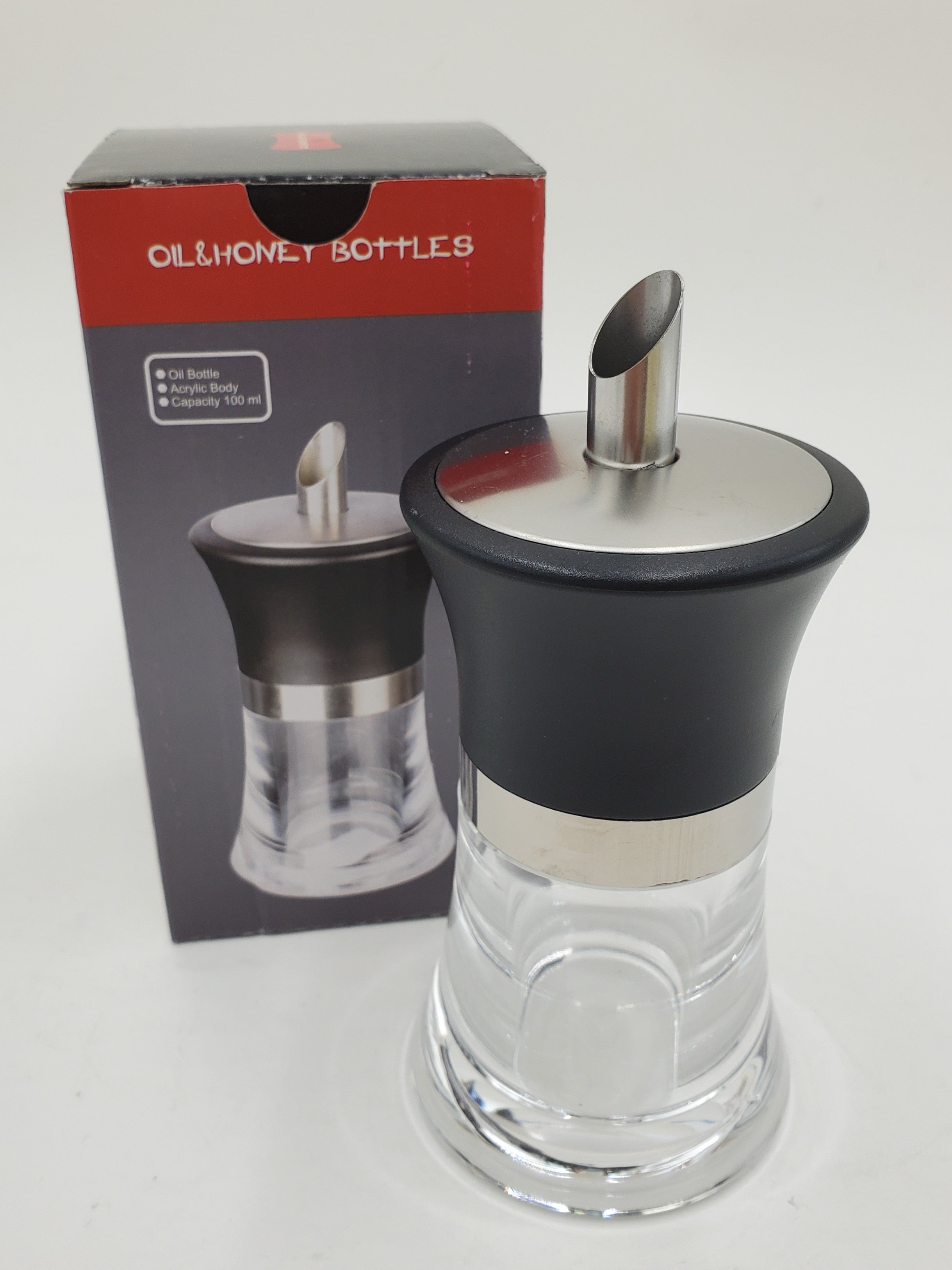5.5x2.75 Inch 100ML Glass Sugar Dispenser with Stainless Steel Lid - Perfect for Coffee, Tea, Baking & Kitchen Countertop Organization